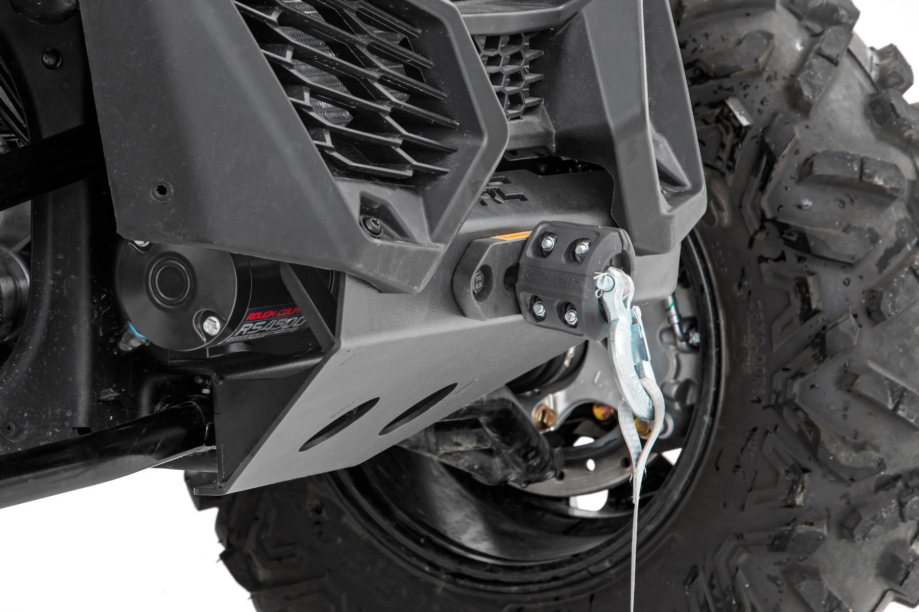 Rough Country | Winch Mount Plate | Can-Am Winch Mounting Plate For 17-20 Maverick X3 Rough Country | 97028