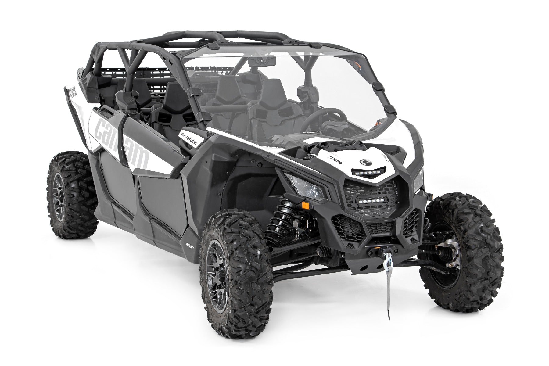 Rough Country | Winch Mount Plate | Can-Am Winch Mounting Plate For 17-20 Maverick X3 Rough Country | 97028