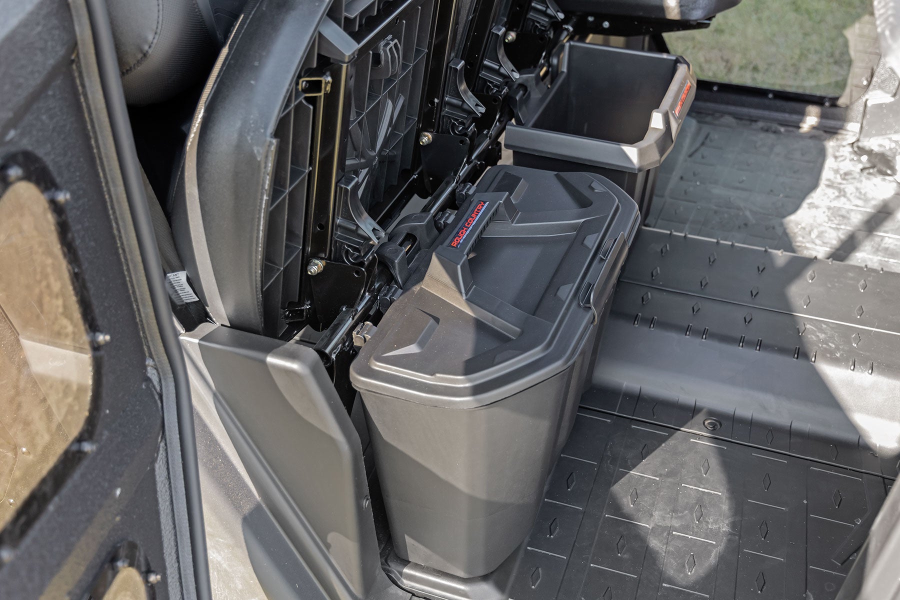 Rough Country | Trail Storage Box | Under Seat Storage Box Passenger Seat 16-22 Can-Am Defender Rough Country | 97061