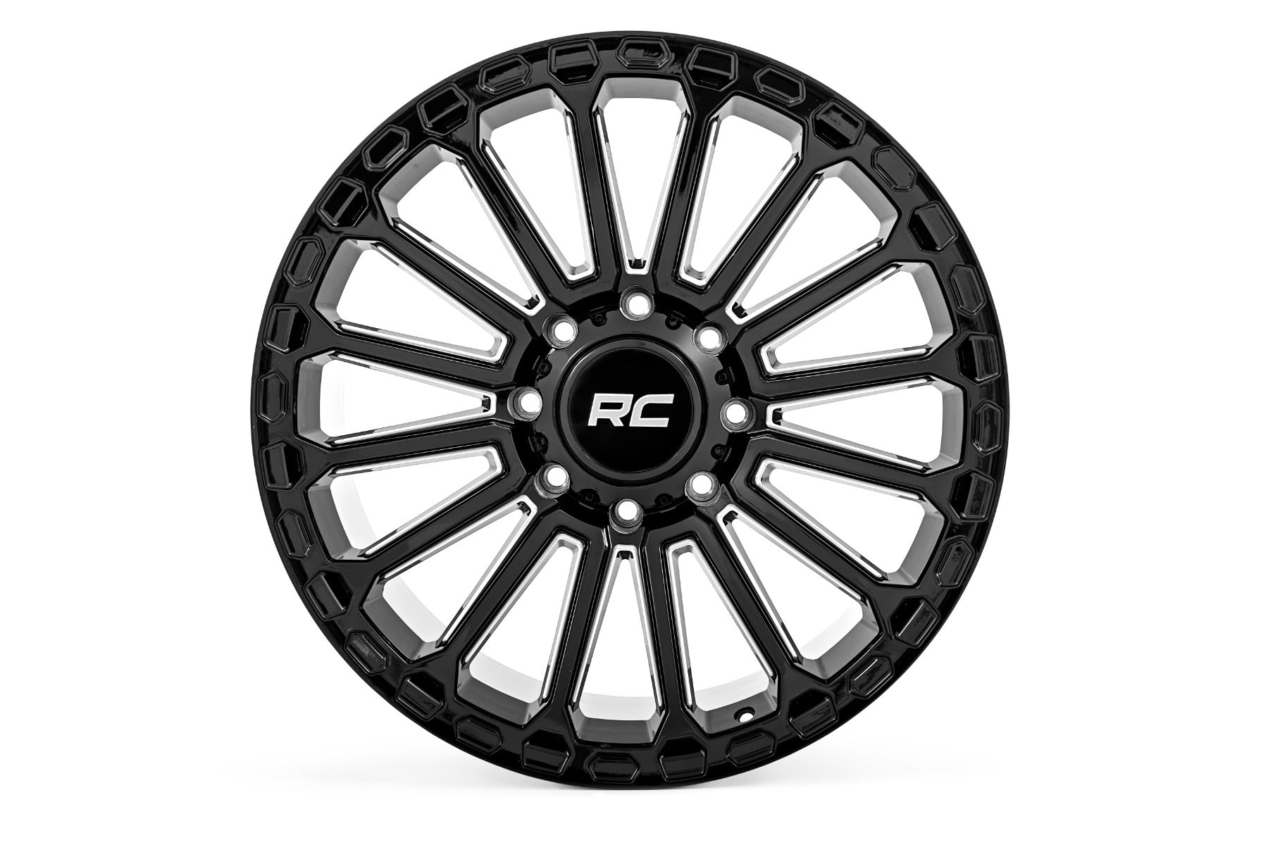 Rough Country | Wheels|Tire & Wheels | 97 Series Wheel One-Piece Gloss Black 22x10 8x170 -19mm Rough Country | 97221011