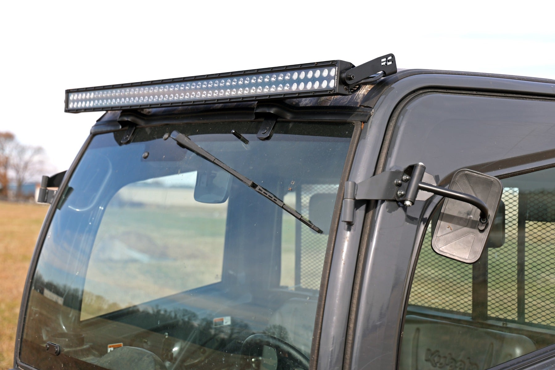 Rough Country | LED Light Bars | 50 Inch Dual Row LED Light Kit Black Series with White DRL Front-Facing 14-22 Kubota RTV-X900/RTV-X1100 Diesel Rough Country | 98005