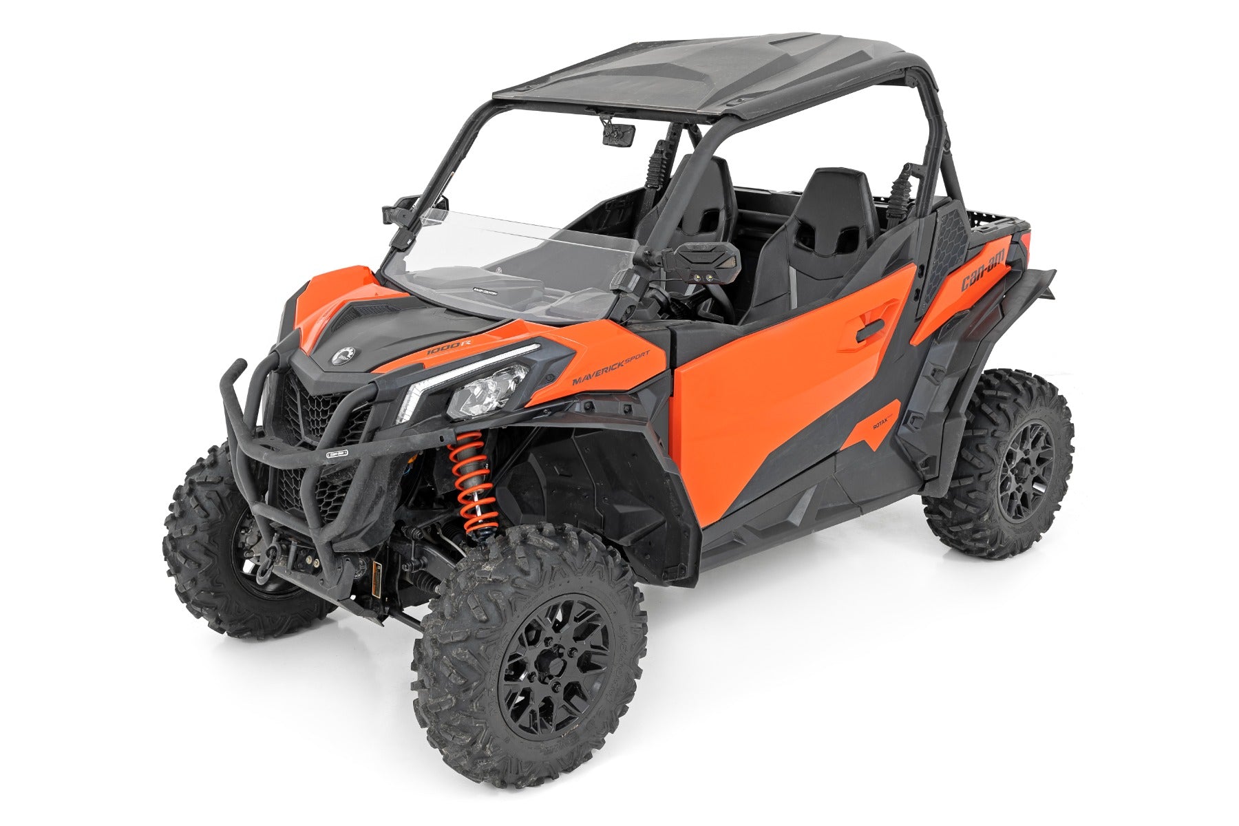 Rough Country | Windshield | Half Windshield Scratch Resistant Can-Am Maverick Sport Rough Country | 98101931