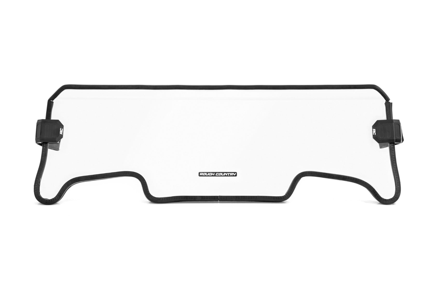 Rough Country | Windshield | Half Windshield Scratch Resistant 19-21 Polaris RZR Turbo S Rough Country | 98112111A