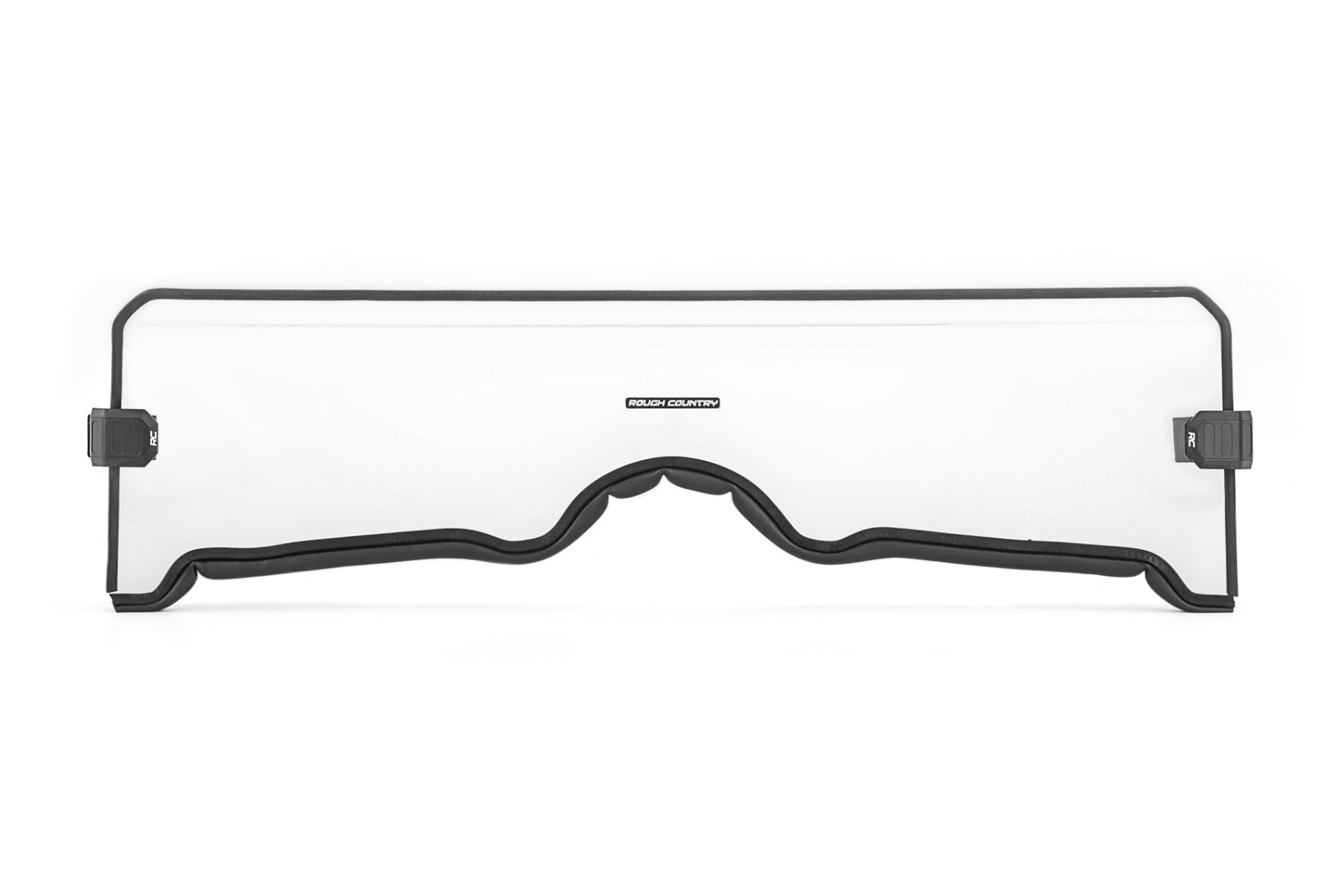 Half Windshield Scratch Resistant Yamaha Rhino 450 (06-08)/Rhino 660 (04-07) Rough Country