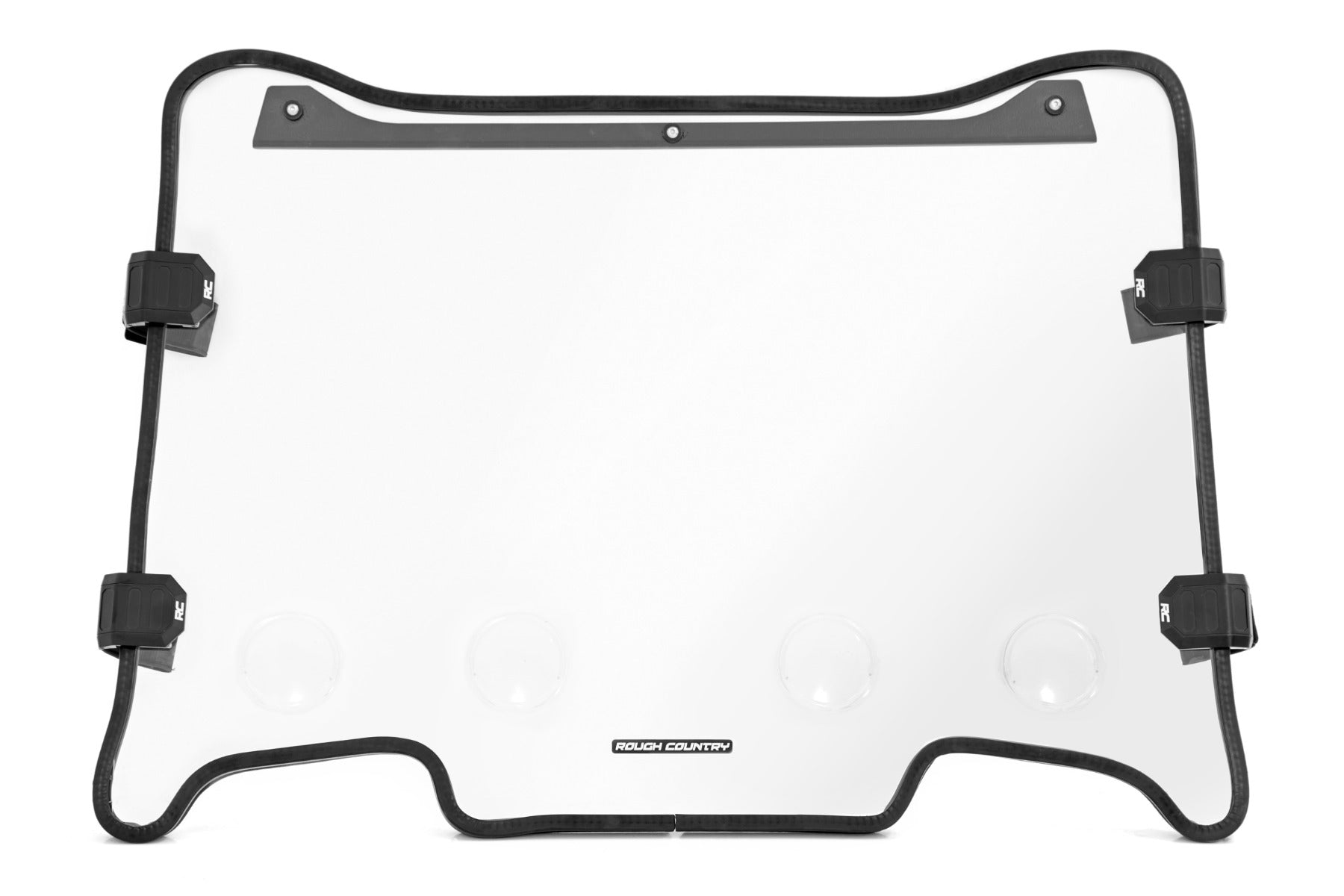 Rough Country | Windshield | Vented Full Windshield Scratch Resistant 19-21 Polaris RZR Turbo S Rough Country | 98212110
