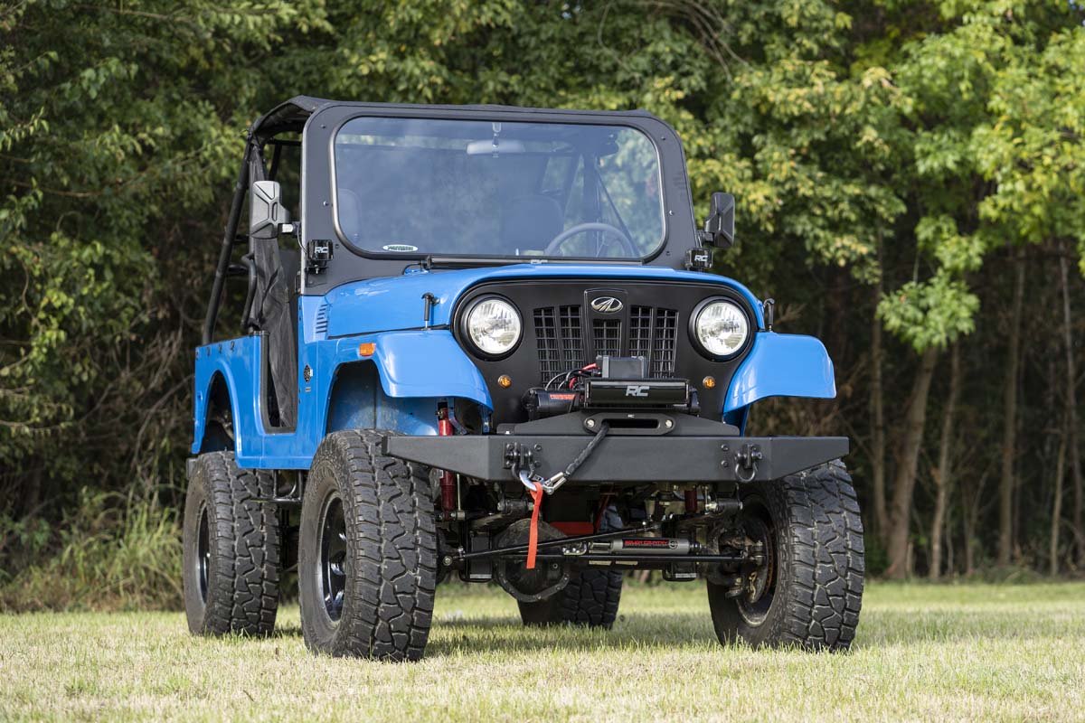 Rough Country | Winch Mount Plate | Mahindra Winch Mounting Plate 18-20 Roxor Rough Country | 99001