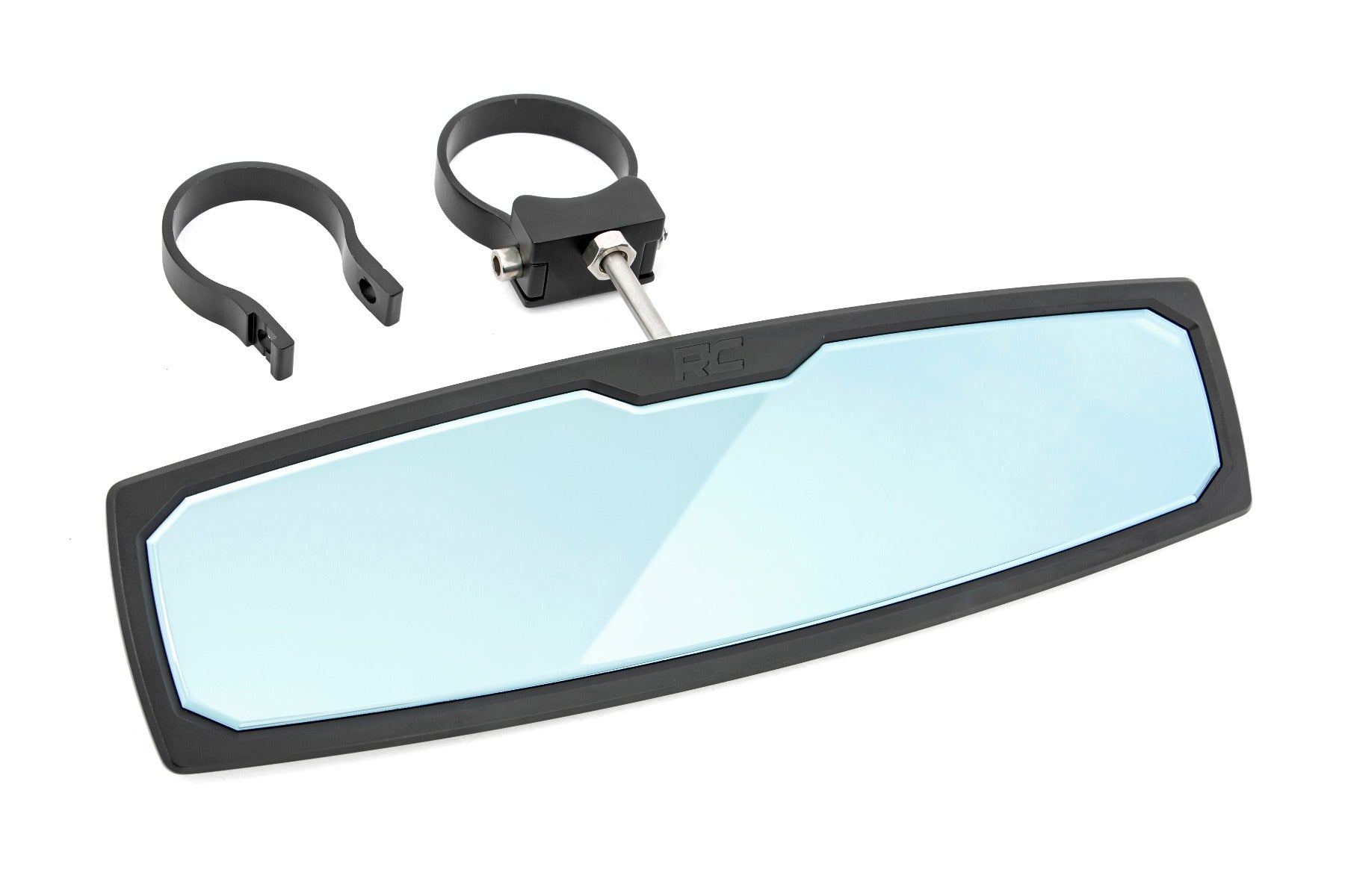 Rough Country | Rear View Mirror|Mirrors|Exterior Parts & Car Care | UTV 11.8 Inch Aluminum Rear View Mirror 1.75 - 2.0 Inch Clamp Bracket Universal Rough Country | 99007