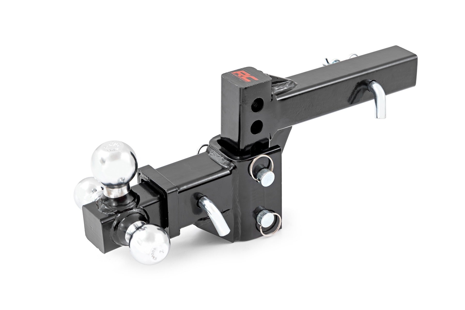 Rough Country | Receiver Hitch | 2 Inch Class III Multi-Ball Adjustable Hitch Rough Country | 99100