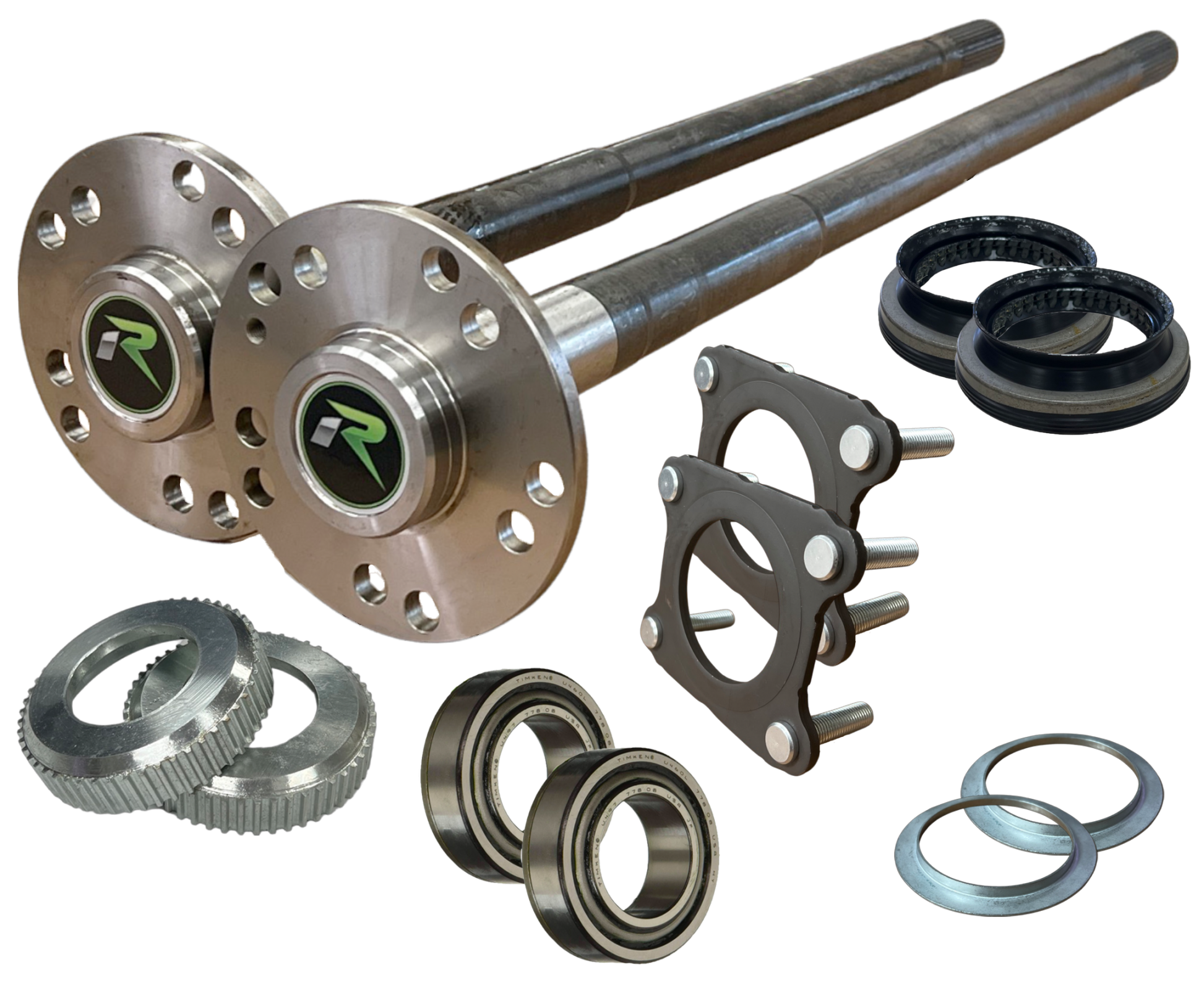 Jeep Wrangler JL Non-Rubicon 4340 Chromoly Discovery Series Rear Axle Kit Revolution Gear