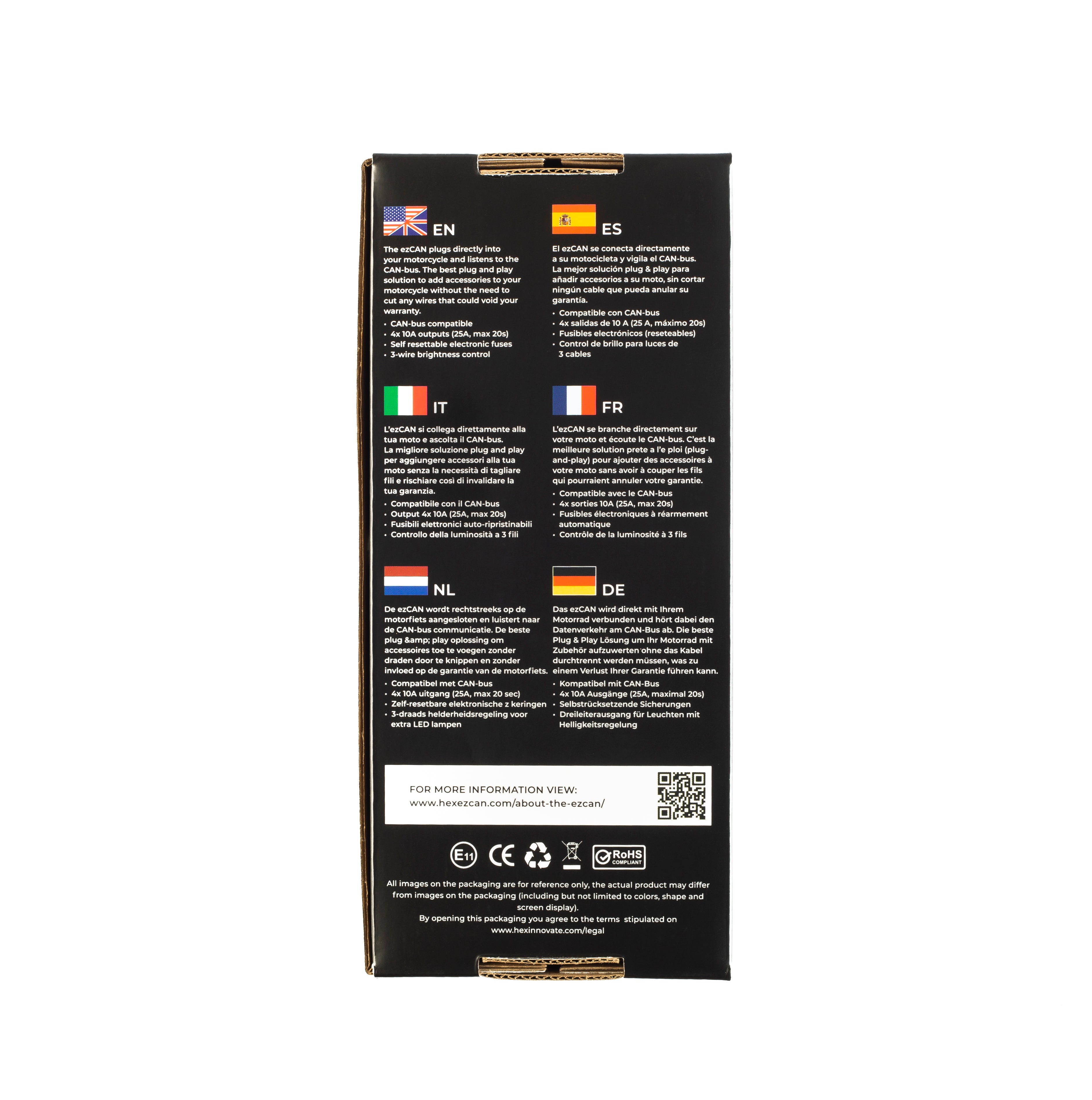 Hex INNOVATE HEX ezCAN R1200 LC for BMW Bikes | H3-EZL-002