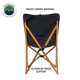 OVS | Camping Chair | Kick It Camp Chair - Wood Base & Storage Bag Overland Vehicle Systems | 30100041