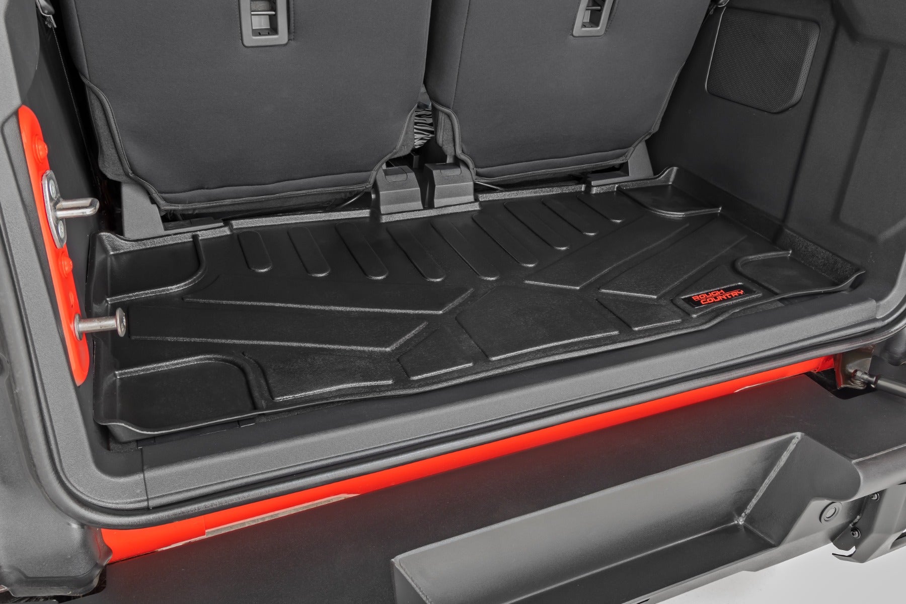 Rough Country | Cargo Box | Rear Cargo Mat 2 Door Ford Bronco 21-Up Rough Country | M-5165