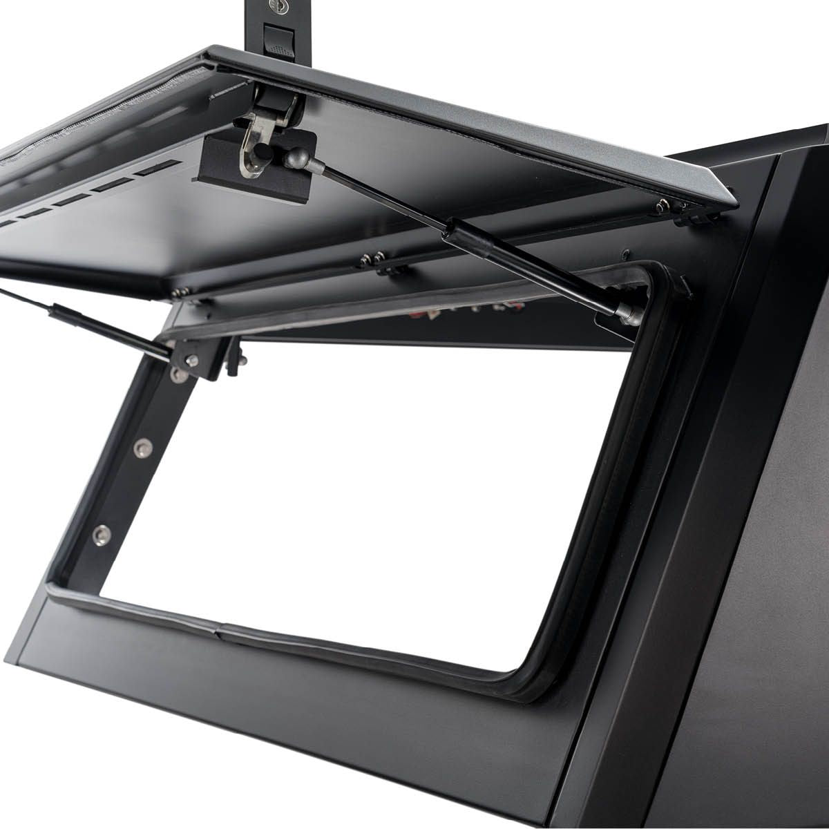 OVS | Truck Cap | Expedition - Truck Cap W/Full Wing Doors, Front and Rear Windows & 3rd Brake Light
