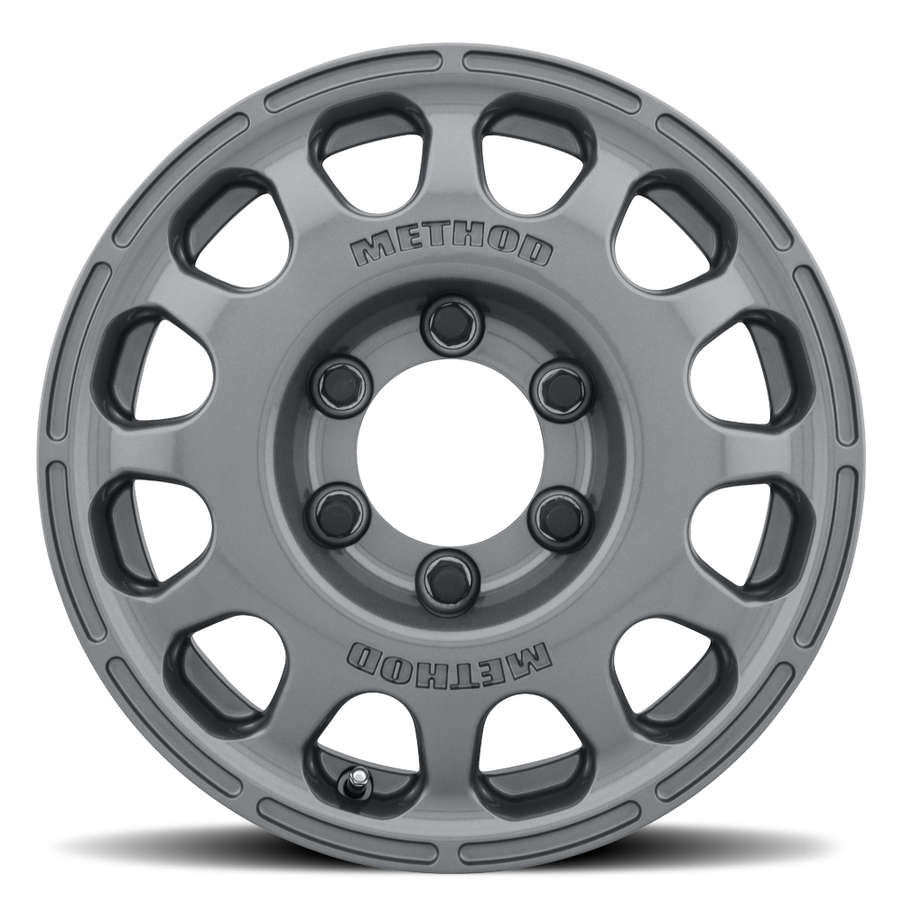 METHOD WHEELS | Aluminum Wheels 16x7 MR107 Bolt Pattern 6 On 139.7 Offset 25 Lip Size 0 Gloss Titanium Method | MR10767060825