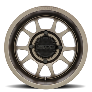 METHOD WHEELS | Aluminum Wheels 14x7 MR409 Bead Grip UTV Bolt Pattern 4 On 136 Offset 13 Lip Size 2.95 Steel Grey GY Method | MR40947047443