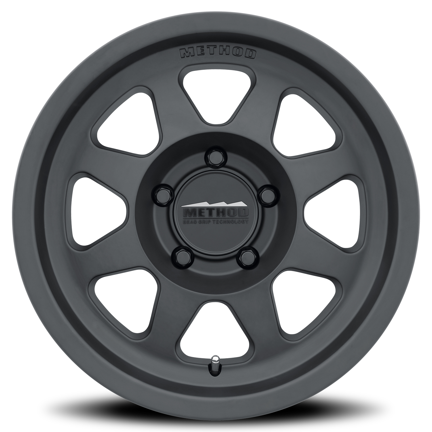 METHOD WHEELS | Aluminum Wheels 15x7 Bead Grip MR701 Bolt Pattern 5 On 100 Offset 15 Lip Size 0.91 Matte Black MB Method | MR70157051515