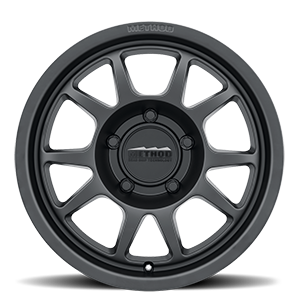 METHOD WHEELS | Aluminum Wheels 16x8 Bead Grip MR702 Bolt Pattern 5 On 165.1 Offset 0 Lip Size 1.18 Matte Black MB Method | MR70268059500