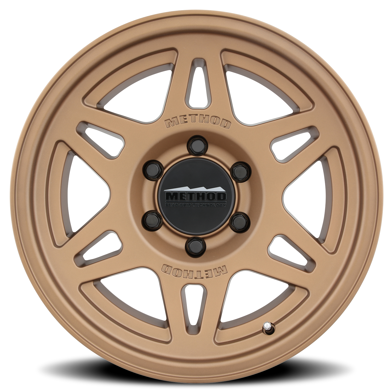 METHOD WHEELS | Aluminum Wheels 17x7.5 Bead Grip MR706 Bolt Pattern 6 On 130 Offset 50 Bronze BZ Method | MR70677563950