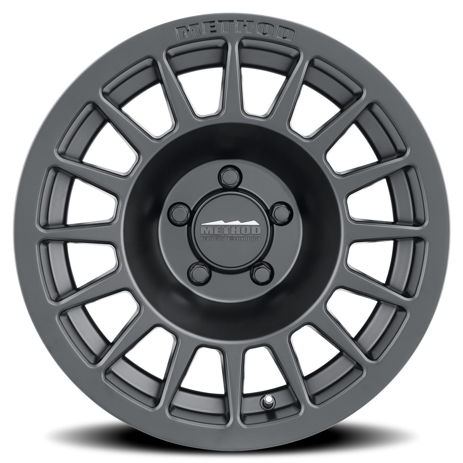 METHOD WHEELS | Aluminum Wheels 15x7 Bead Grip MR707 Bolt Pattern 5 On 100 Offset 15 Lip Size 0 Matte Black MB Method | MR70757051515