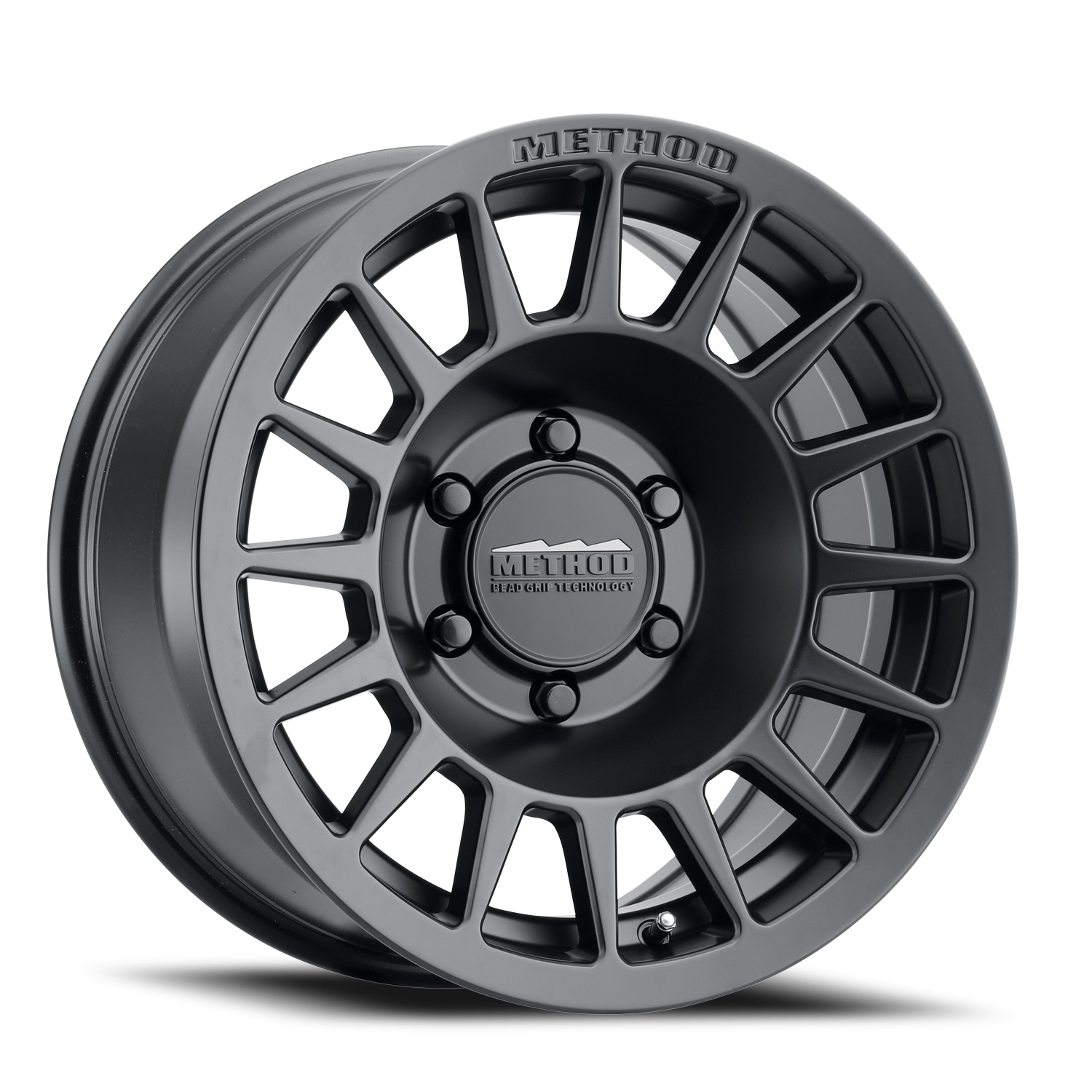 METHOD WHEELS | Aluminum Wheels 17x7.5 Bead Grip MR707 Bolt Pattern 6 On 130 Offset 50 Lip Size 0 Matte Black MB Method | MR70777563550