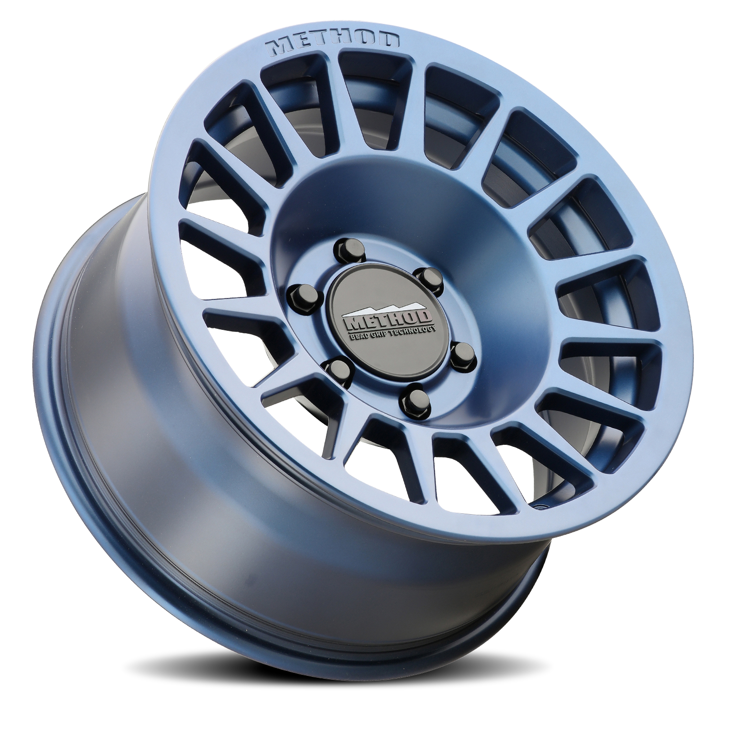 METHOD WHEELS | Aluminum Wheels 17x7.5 Bead Grip MR707 Bolt Pattern 6 On 130 Offset 50 Lip Size 0 Bahia Blue BL Method | MR70777563650