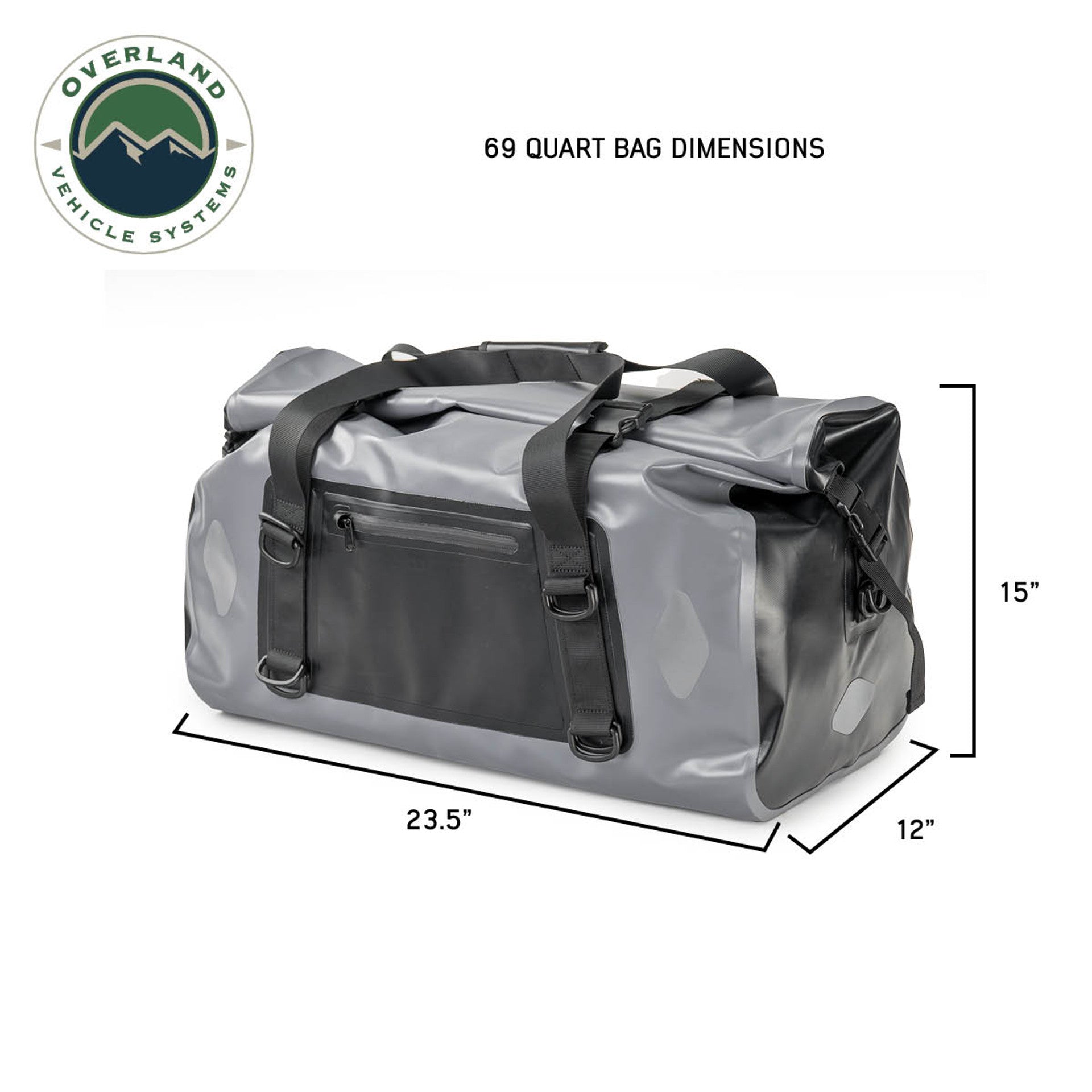 OVS | Door Storage Bag | Portable Dry Storage Bag - 42 QT / 58 QT / 69 QT Overland Vehicle Systems