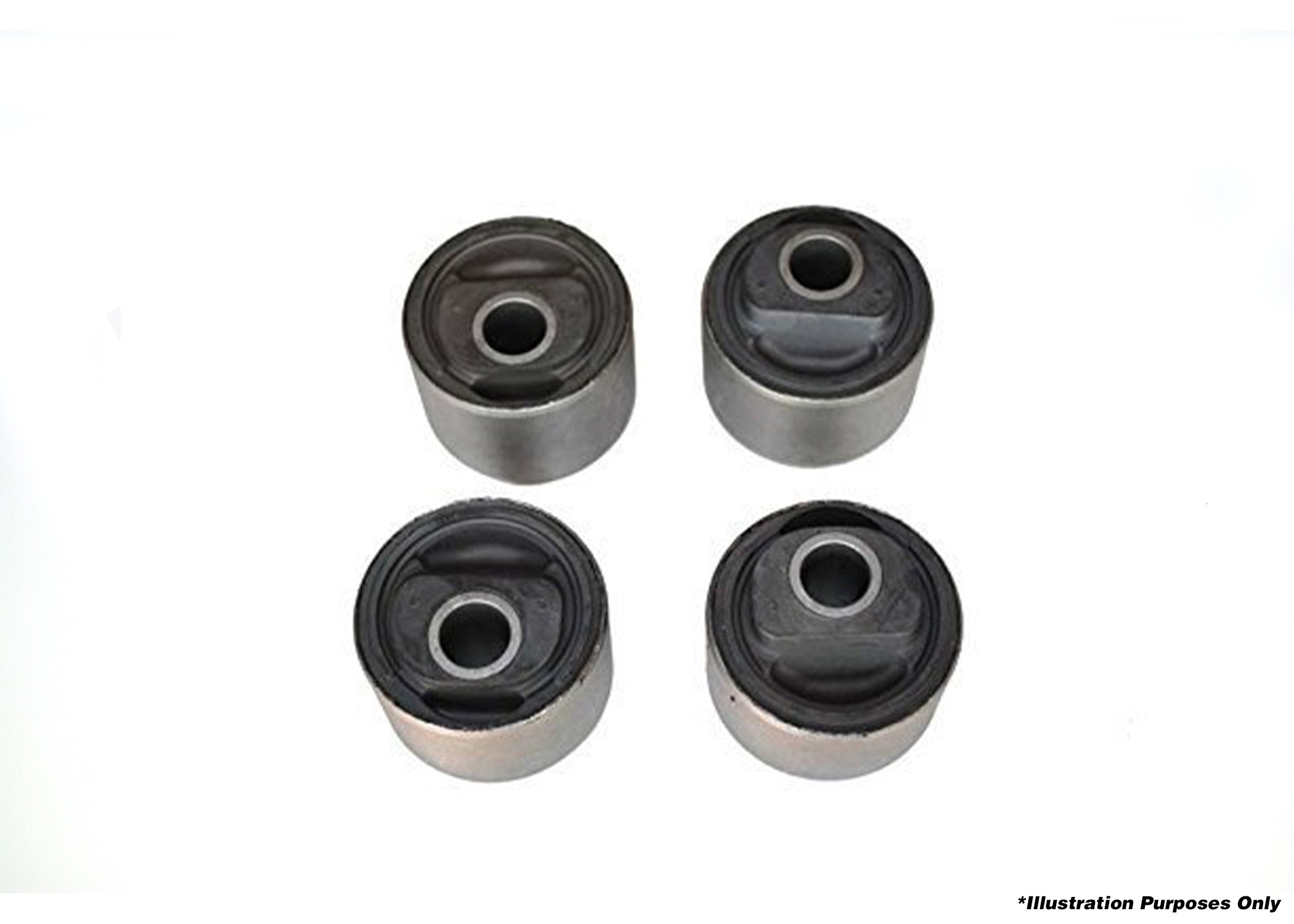 DOBINSONS | RUBBER 2.5 DEGREE CASTER CORRECTION BUSHING KIT - 4 BUSHINGS PER KIT | RB59-522K