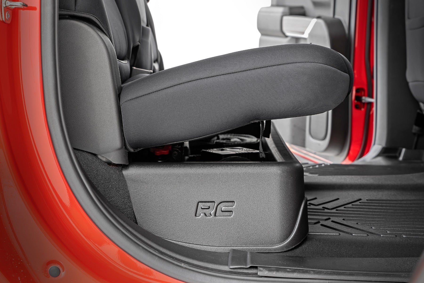 Rough Country | Underseat Storage | Under Seat Storage Crew Cab 19-22 Chevy/GMC 1500/2500HD Rough Country | RC09051A