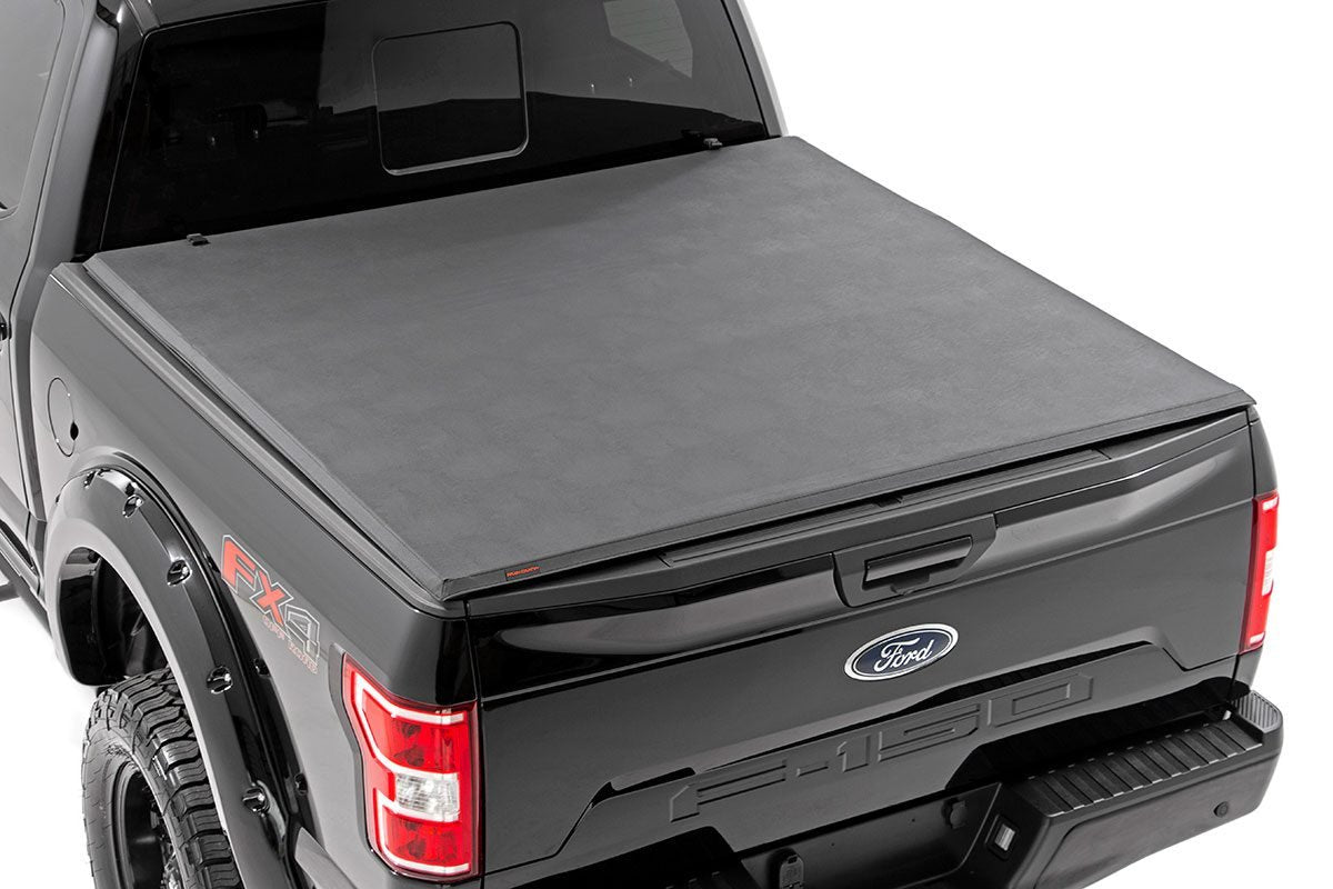 Ford Soft Tri-Fold Bed Cover 09-14 F-150 Rough Country