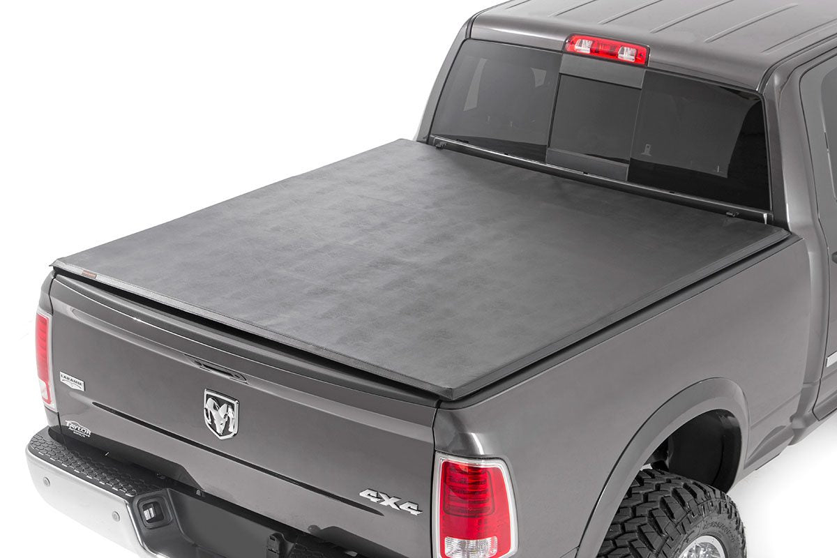 Dodge Soft Tri-Fold Bed Cover 09-18 RAM 1500 Rough Country