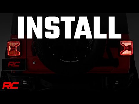 Rough Country | Tail light | LED Tail light 18-22 Jeep Wrangler JL 4WD Rough Country | RCH5900
