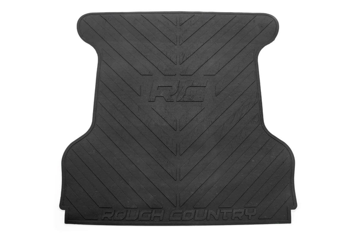 Rough Country | Truck Bed Mat | Bed Mat 5 Foot 5 Inch Inch Bed with RC Logo 07-21 Toyota Tundra 2WD/4WD Rough Country | RCM681