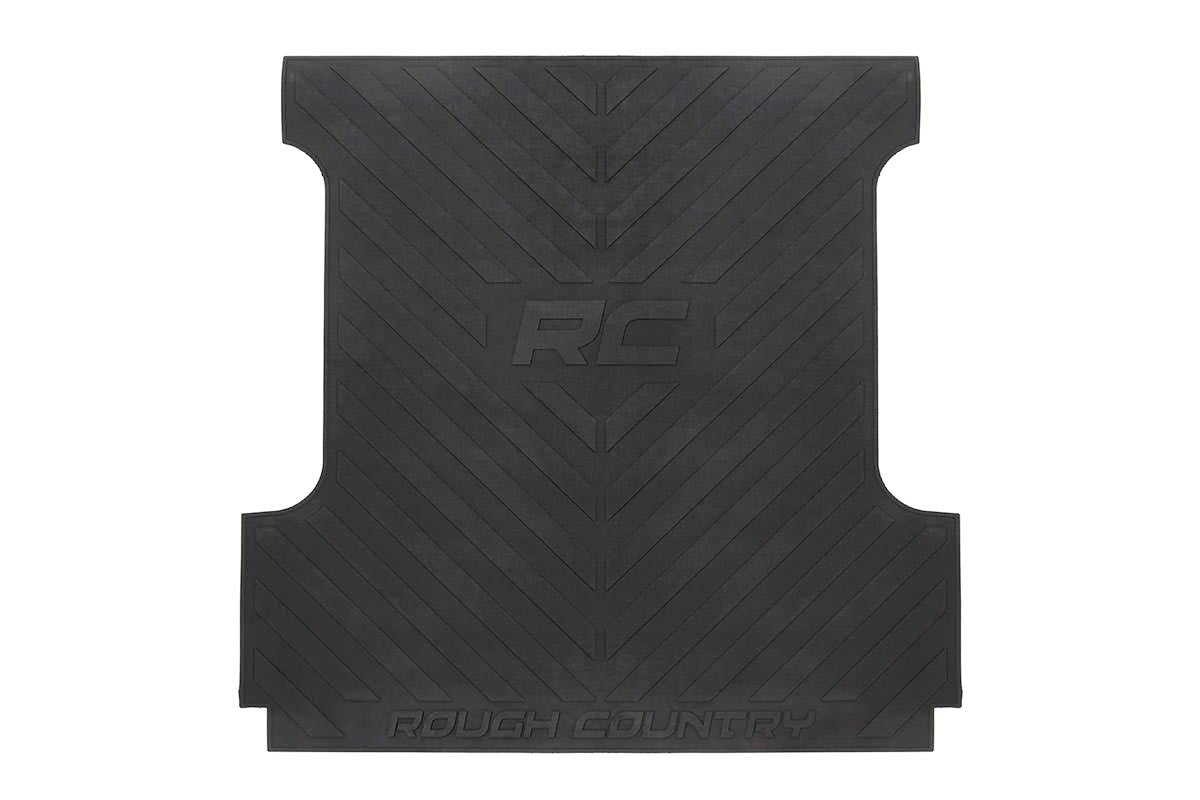 Rough Country | Truck Bed Mat | Bed Mat 5 Foot 7 Inch Bed with RC Logo 19-Up Ram 1500 2WD/4WD Rough Country | RCM685