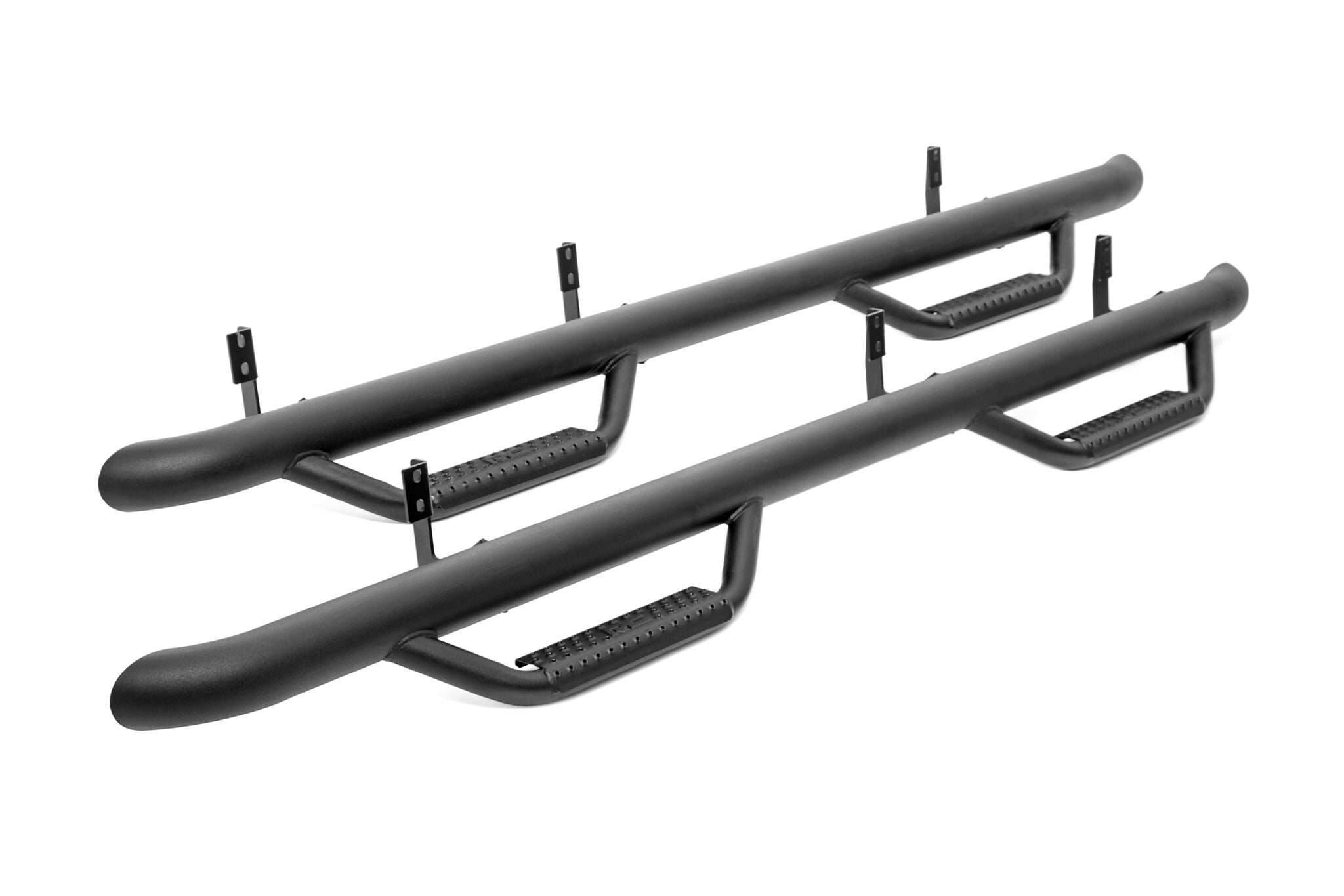 Rough Country | Nerf Bars | Nerf Steps Cab Length Crew Cab Nissan Frontier 2WD/4WD (05-23) Rough Country | RCN2273CC