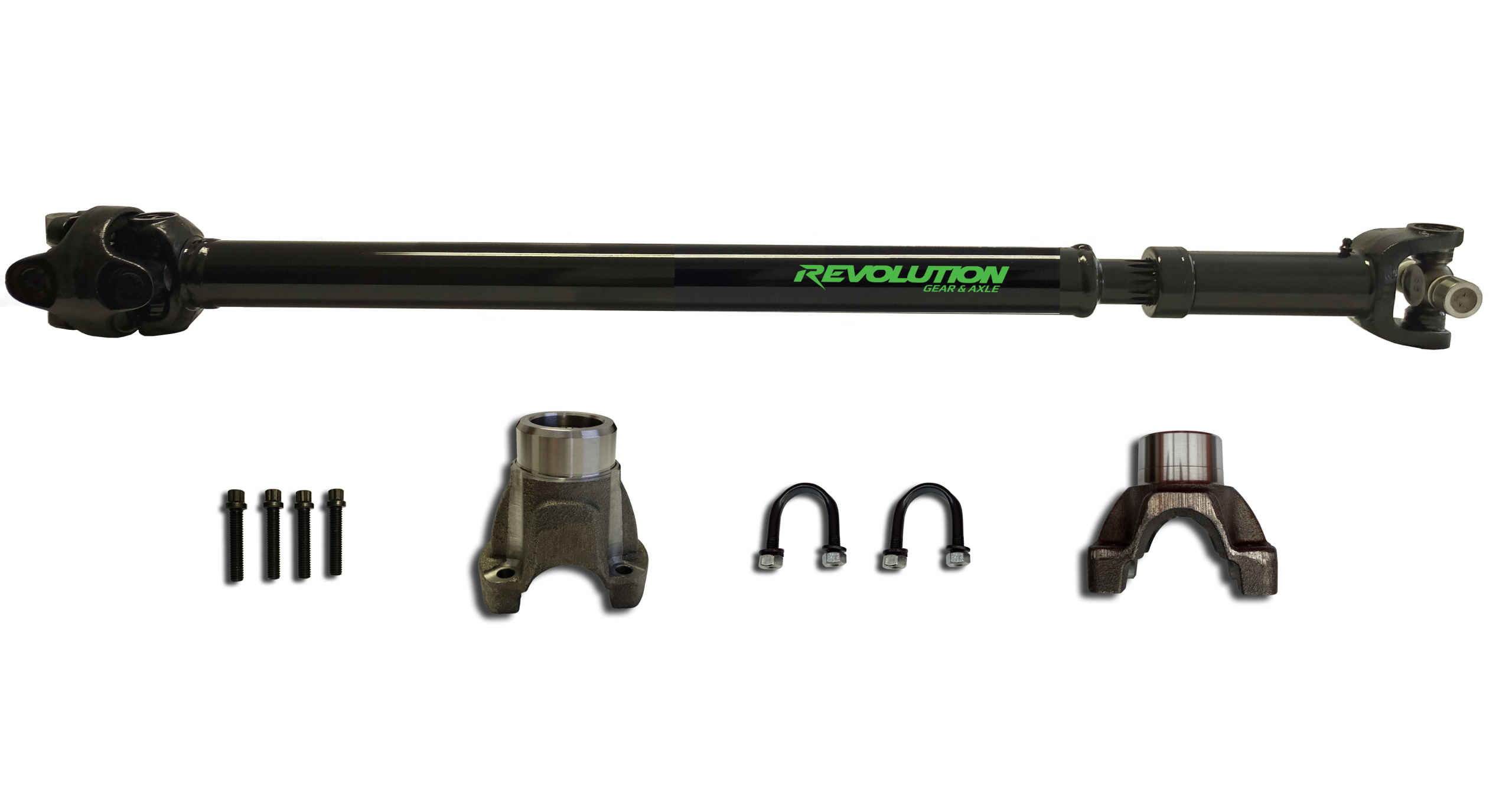 **Superceded**Jeep Wrangler JL Rear 1310 CV Driveshaft Sport 4Dr M220 Diff w/ Pinion Yoke Revolution Gear