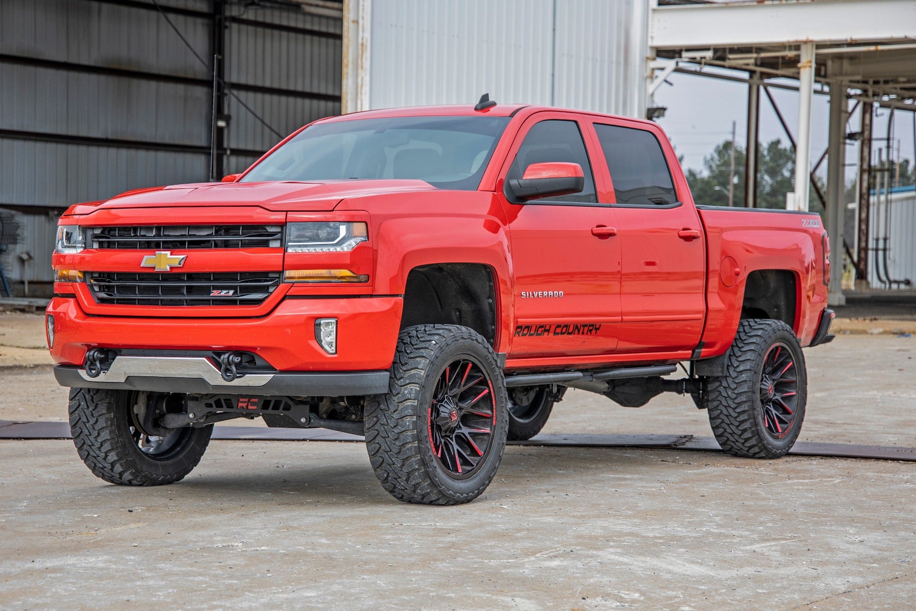 Rough Country | Tow Hook | Tow Hook Brackets D-Ring Combo 14-18 Chevy Silverado 1500 Rough Country | RS170