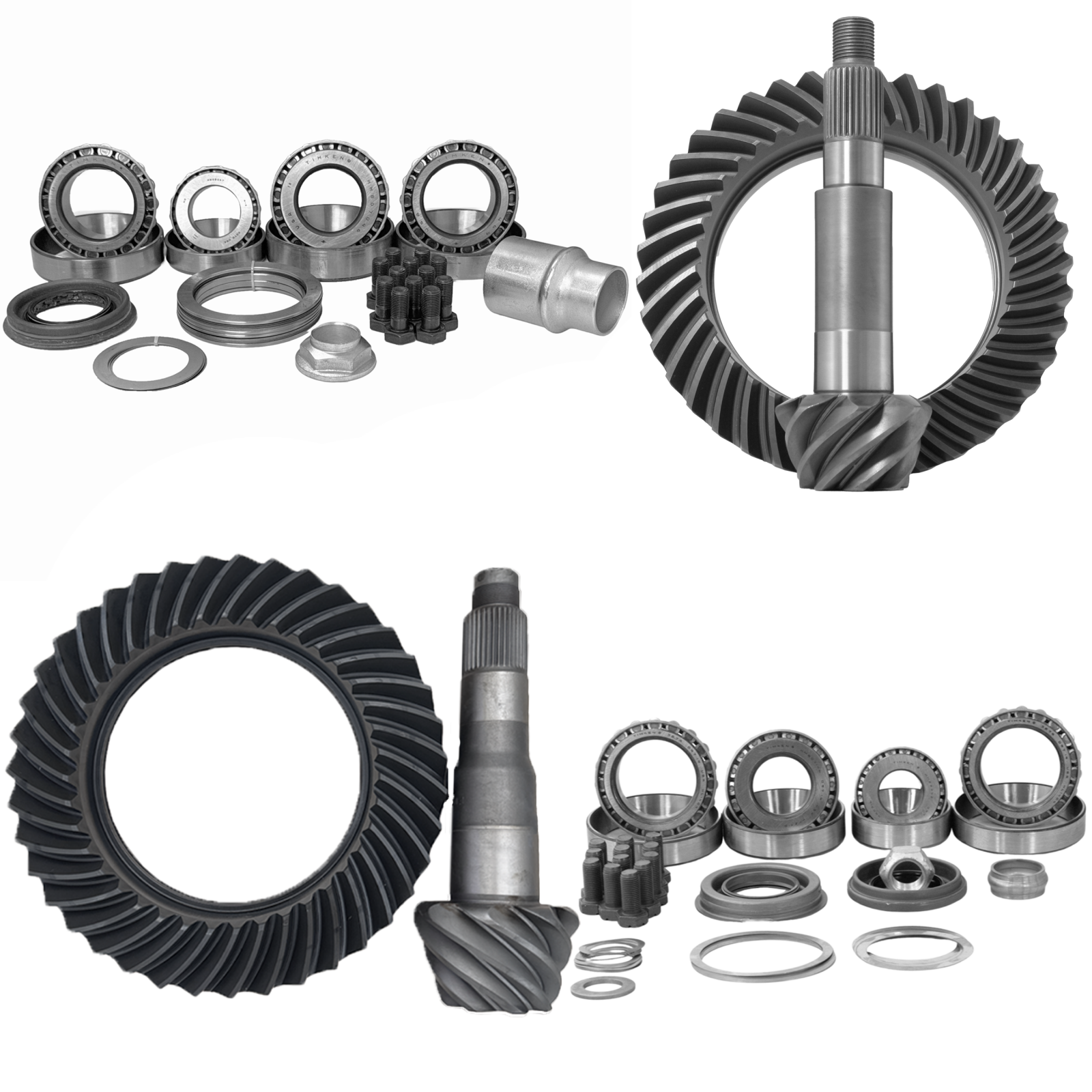 Ford F-250 2011-16 5.38 Ratio F10.5-D60RT Timken Bearing Gear Package Revolution Gear