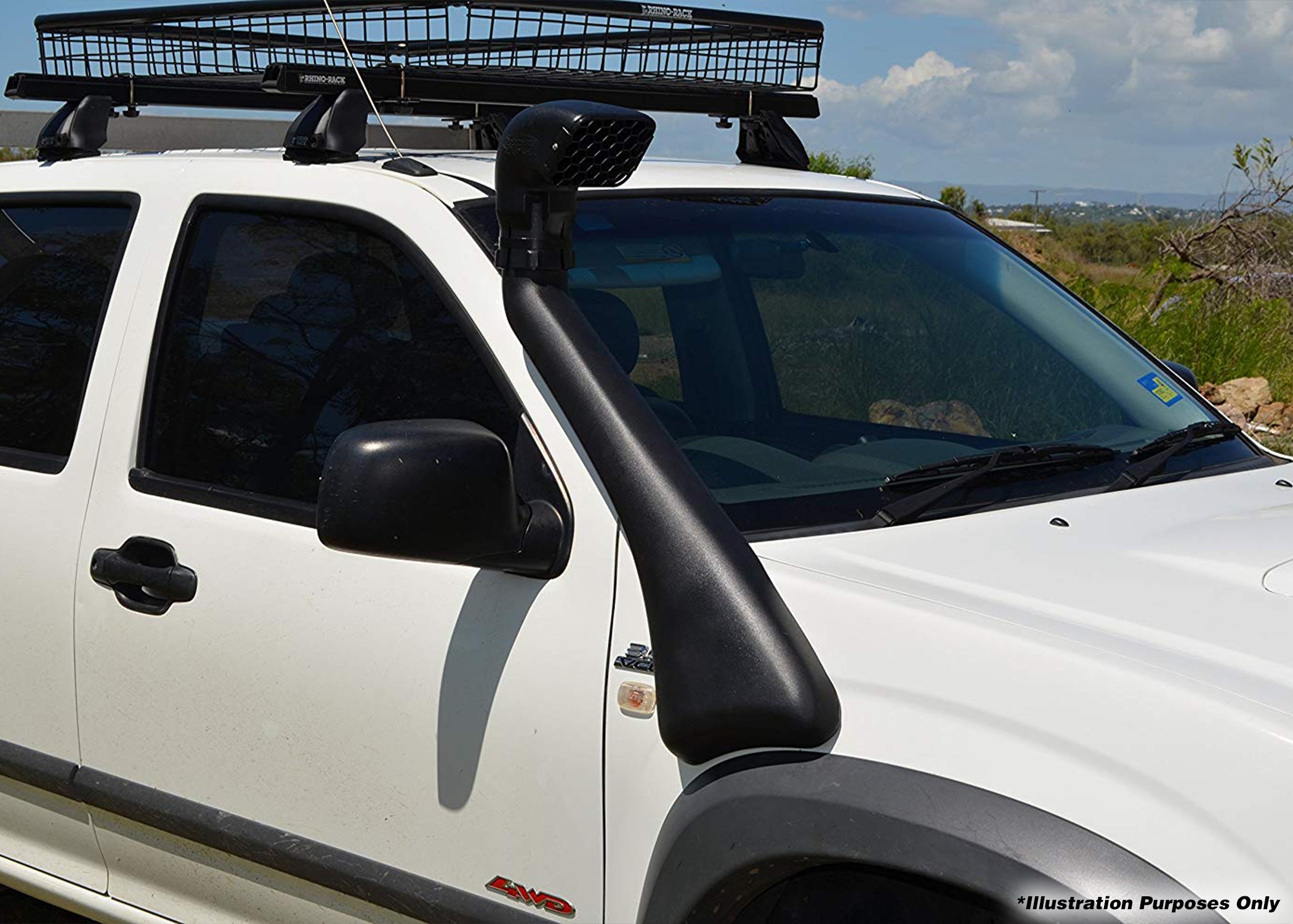 DOBINSONS | SNORKEL KIT FOR ISUZU D-MAX 1ST GEN 3.0L DIESEL | RIGHT SIDE MOUNT | SN21-3383
