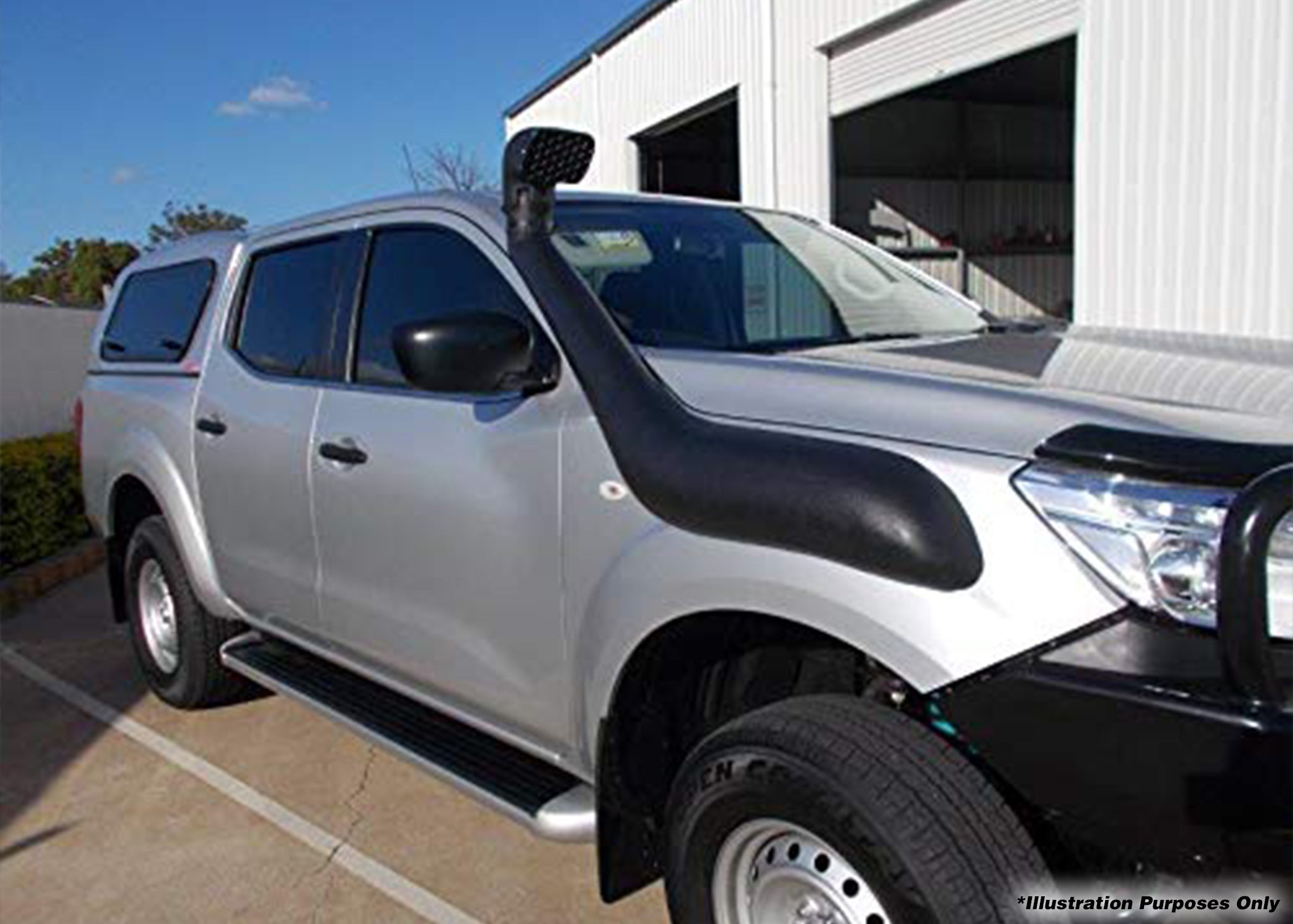DOBINSONS | SNORKEL KIT FOR NISSAN NAVARA/FRONTIER D23 2015-2020 2.3 DIESEL | RIGHT SIDE MOUNT | SN45-3465