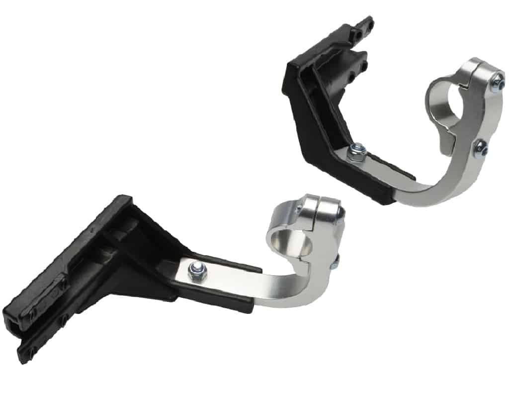 BB.S1-NP Barkbusters universal, single-point mounting kit for 7/8 inch handlebars for "Storm" handguards