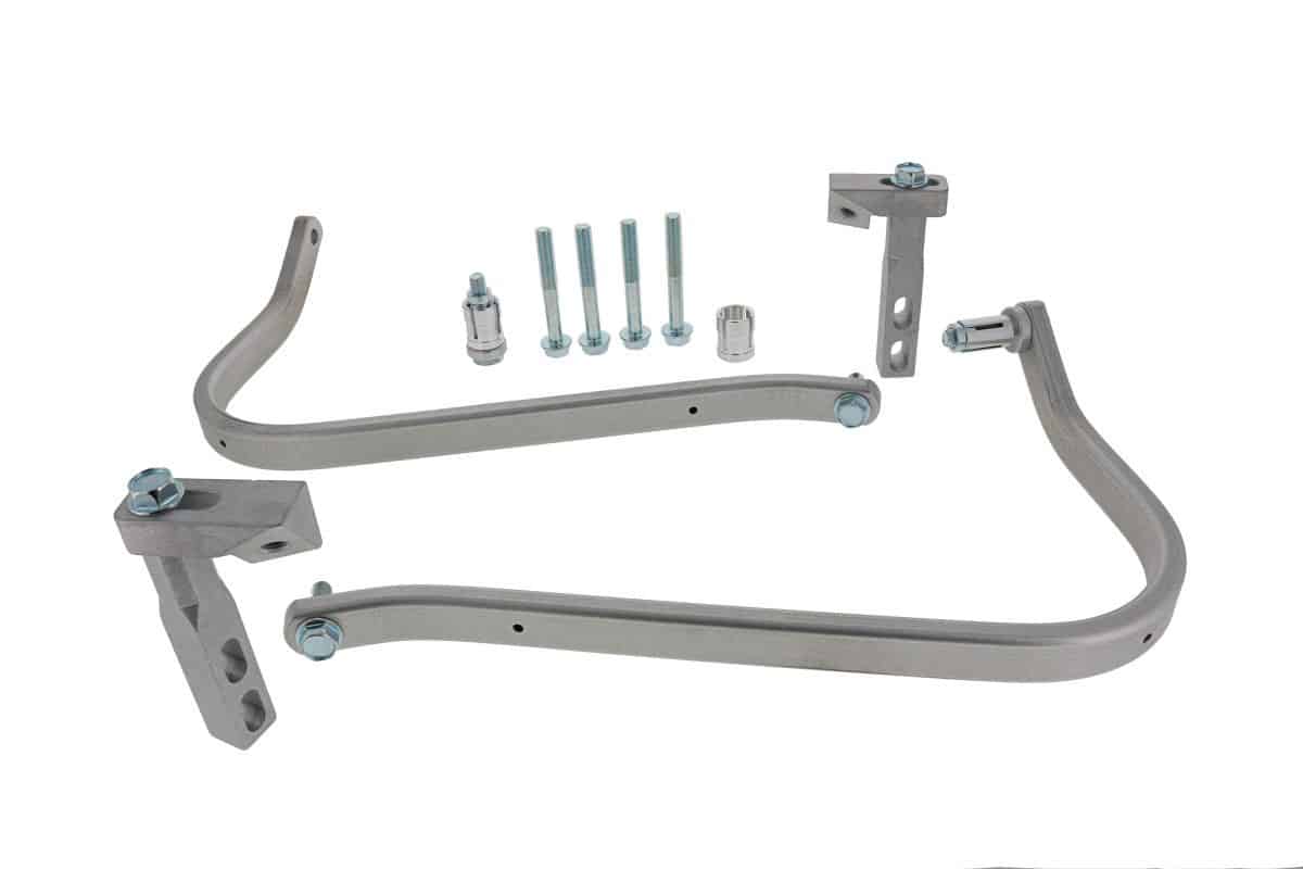 BB.BHG-153-00-NP Barkbusters Universal handguard with triple clamp mount