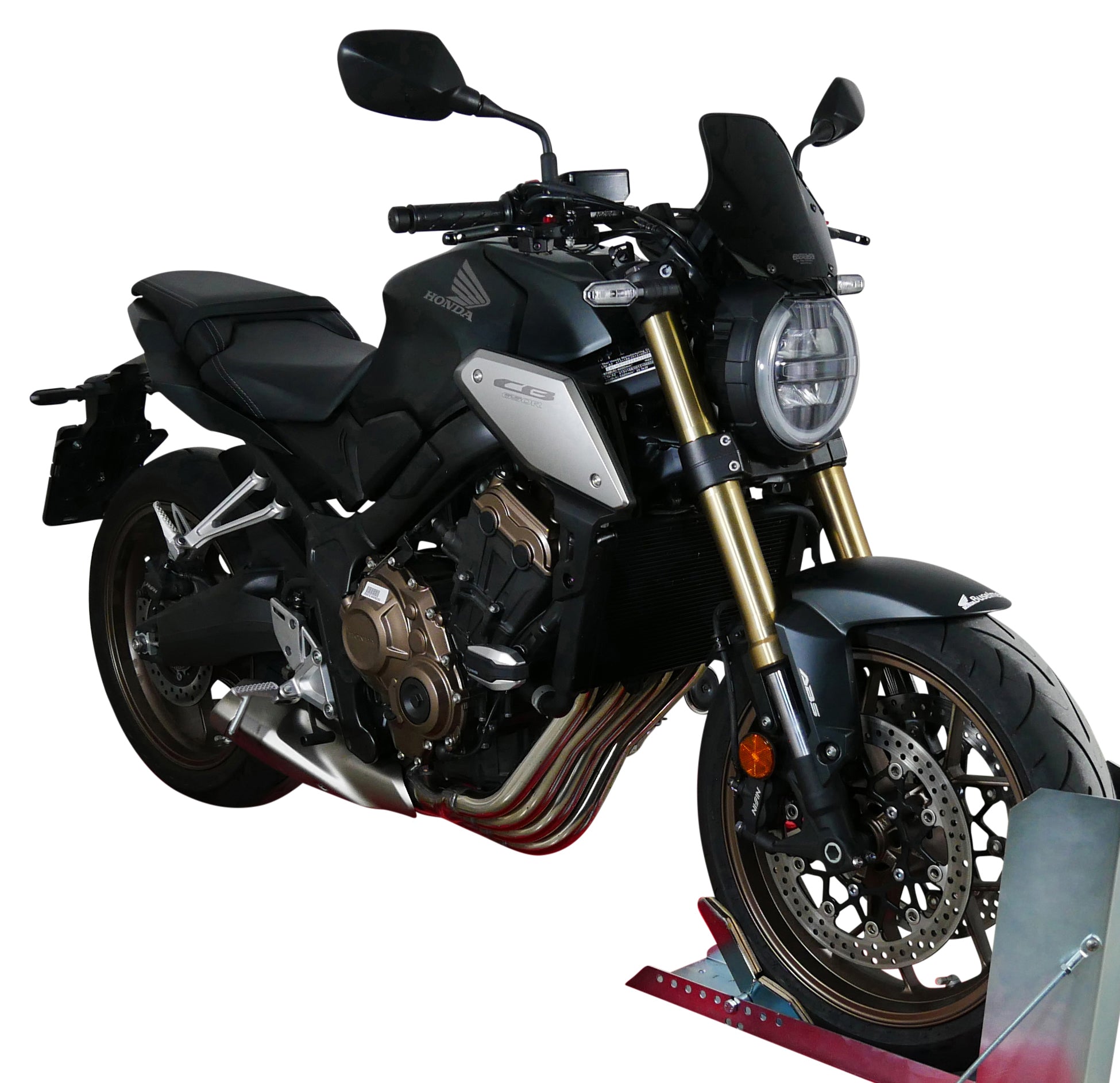 MRA.4025066172924 MRA Sport-Screen "NSPM". Mounting set included. for HONDA CB 650 R 2019- Black