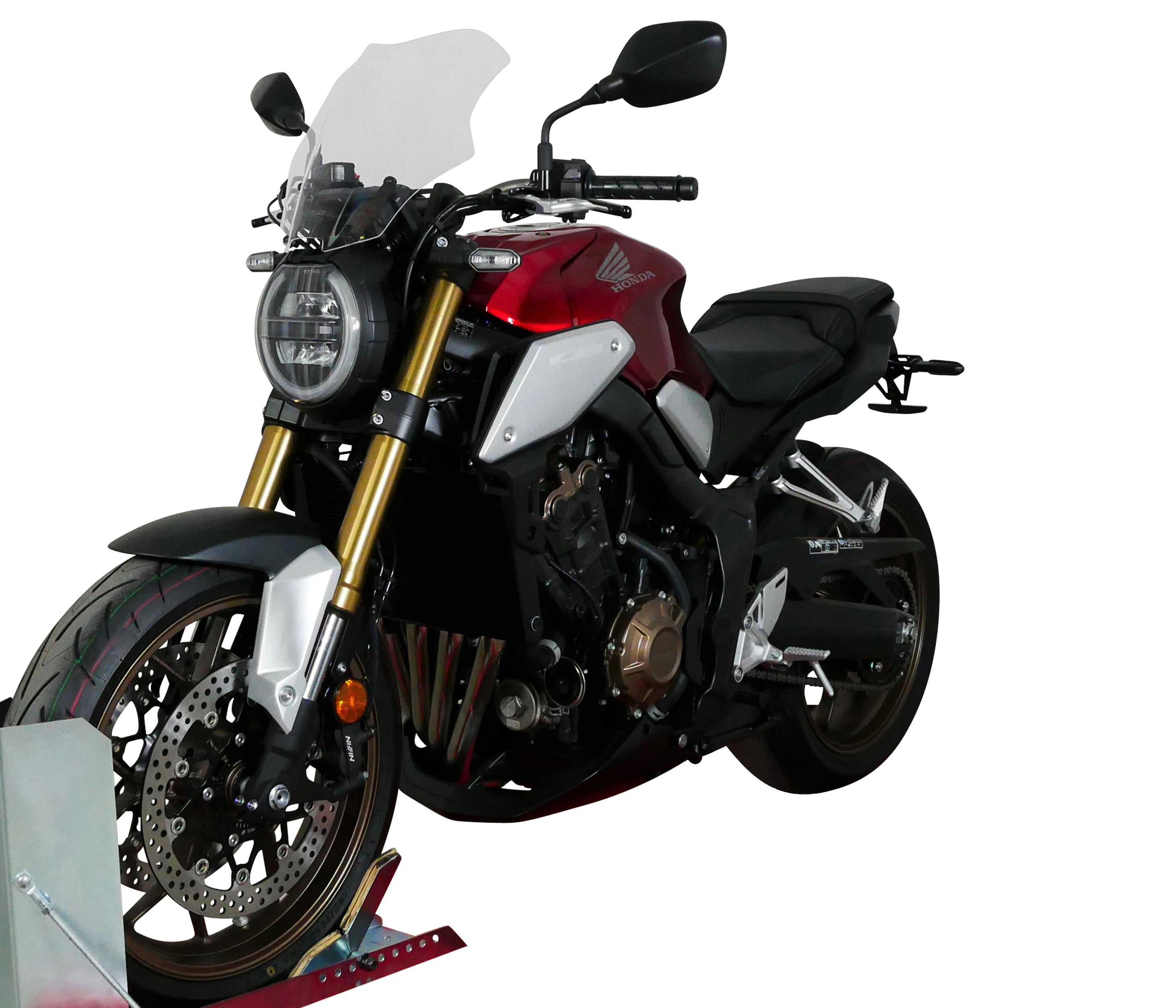 MRA.4025066173099 MRA Sport-Screen "NSPM". Mounting set included. for HONDA CB 650 R 2022 Clear