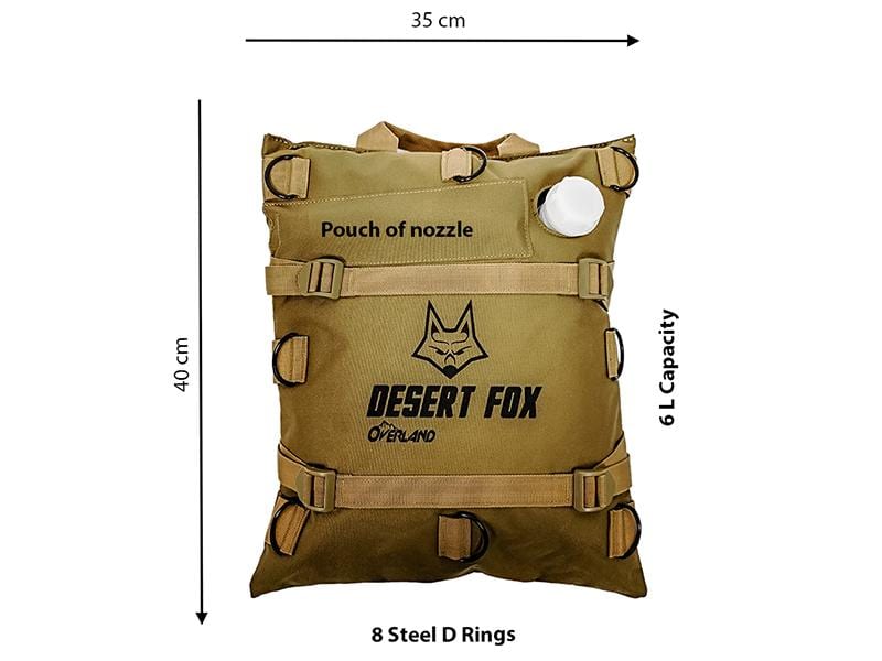 DF.MCVAR1012 Desert Fox Motorcycle Racing Fuel Cell 6L