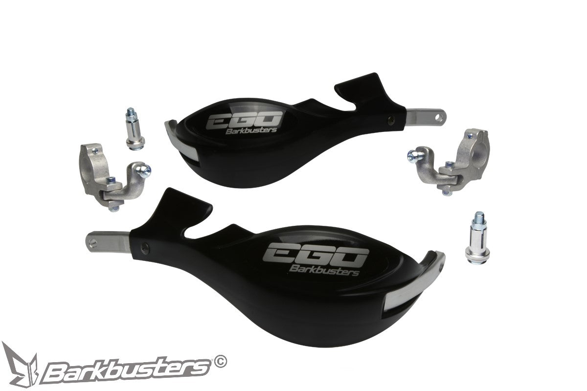 BB.EGO-005-02-BK Barkbusters EGO Handguard - Two Point Mount Tapered - BLACK