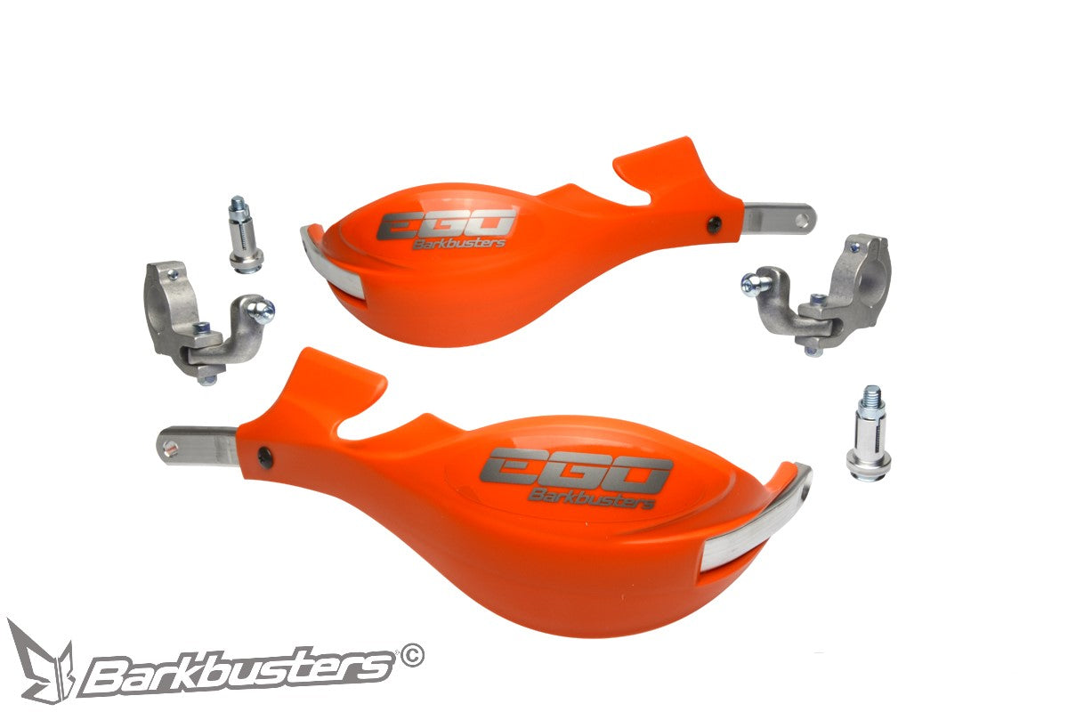 BB.EGO-005-02-OR Barkbusters EGO Handguard - Two Point Mount Tapered - ORANGE New 2017