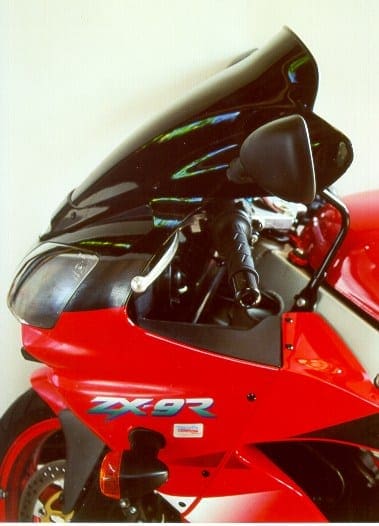 MRA.08.029.S.0 MRA SpoilerScreen Windshield for Kawasaki ZX9R Ninja, '00- CLEAR