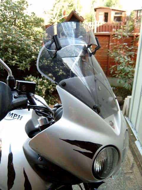 MRA.11.012.VT.1 MRA VarioTouringScreen Windshield for Triumph Tiger 900i, '99-'01 & Tiger 955i, '01-'06 SMOKE GRAY