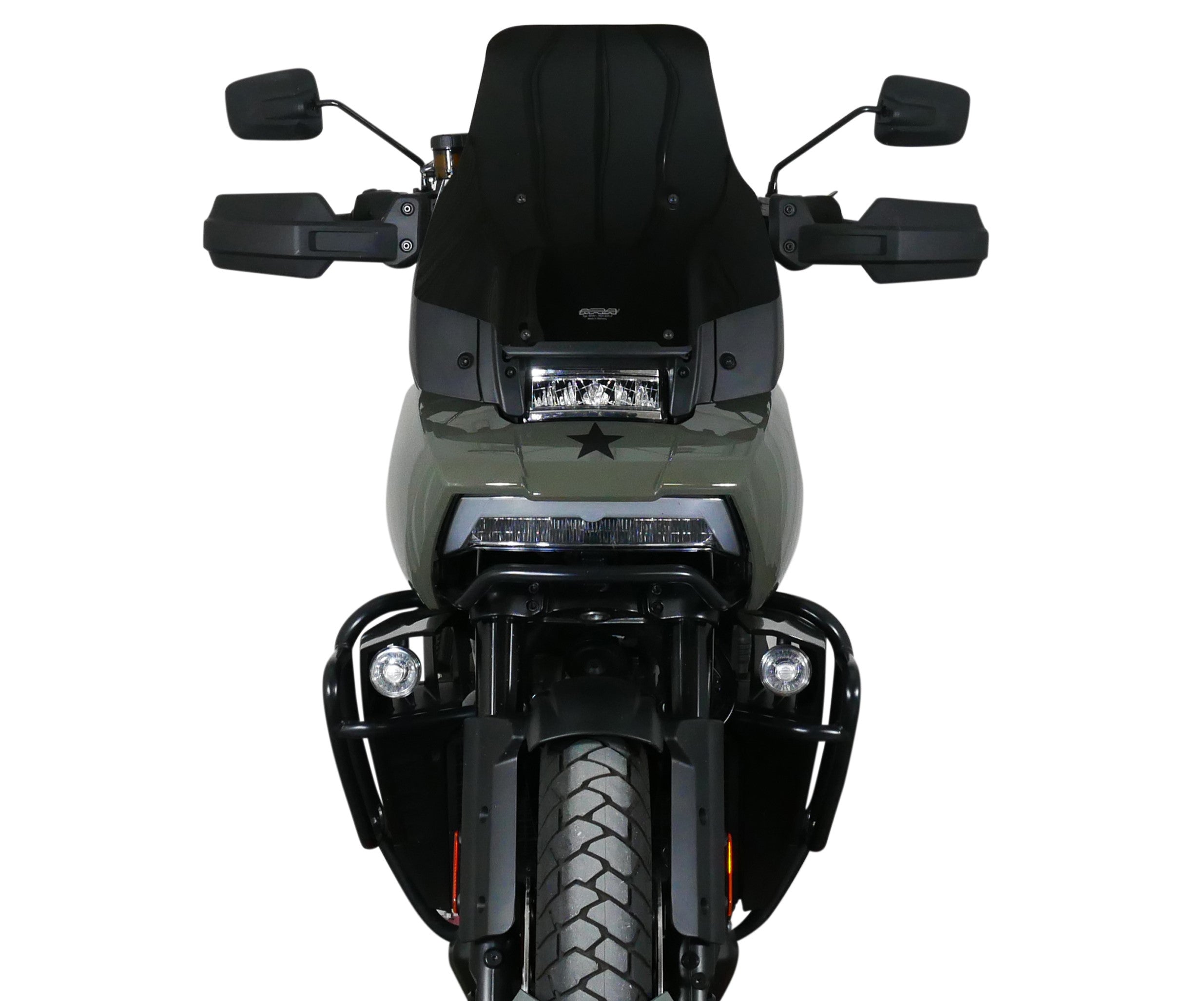 MRA.4025066173181 MRA Spoiler windshield "SN" for HARLEY-DAVIDSON PAN AMERICA 1250 SPECIAL Black