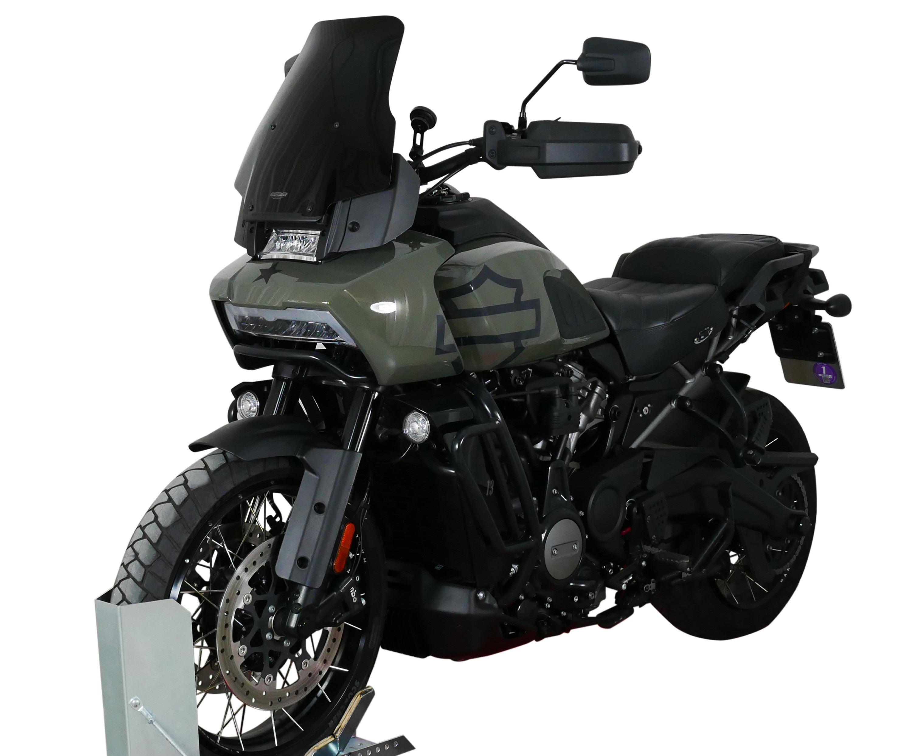 MRA.4025066173181 MRA Spoiler windshield "SN" for HARLEY-DAVIDSON PAN AMERICA 1250 SPECIAL Black